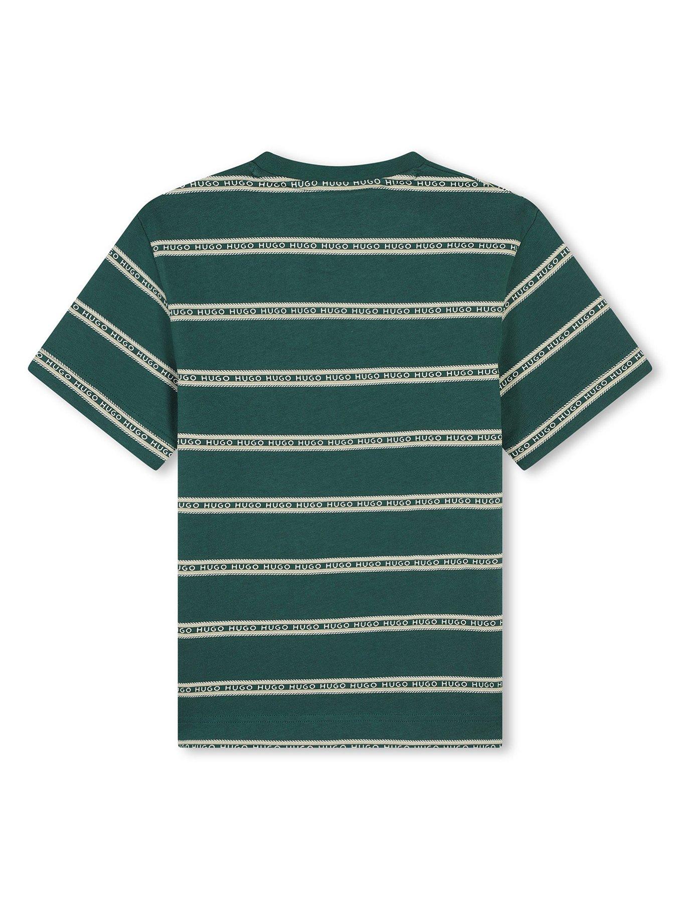 hugo-boys-stripe-short-sleeve-t-shirt-greenback