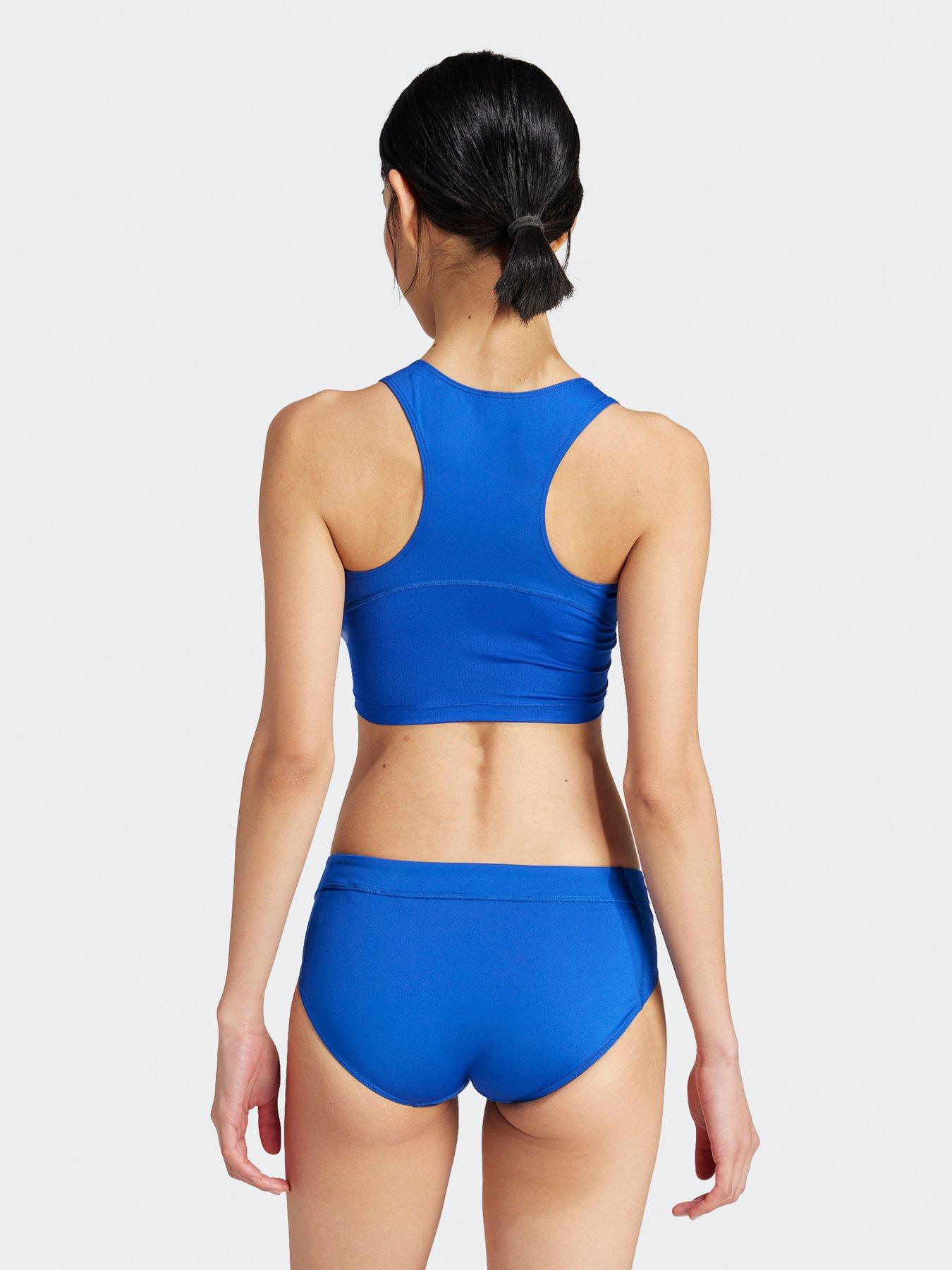 adidas-adizero-essentials-running-crop-top-bluestillFront