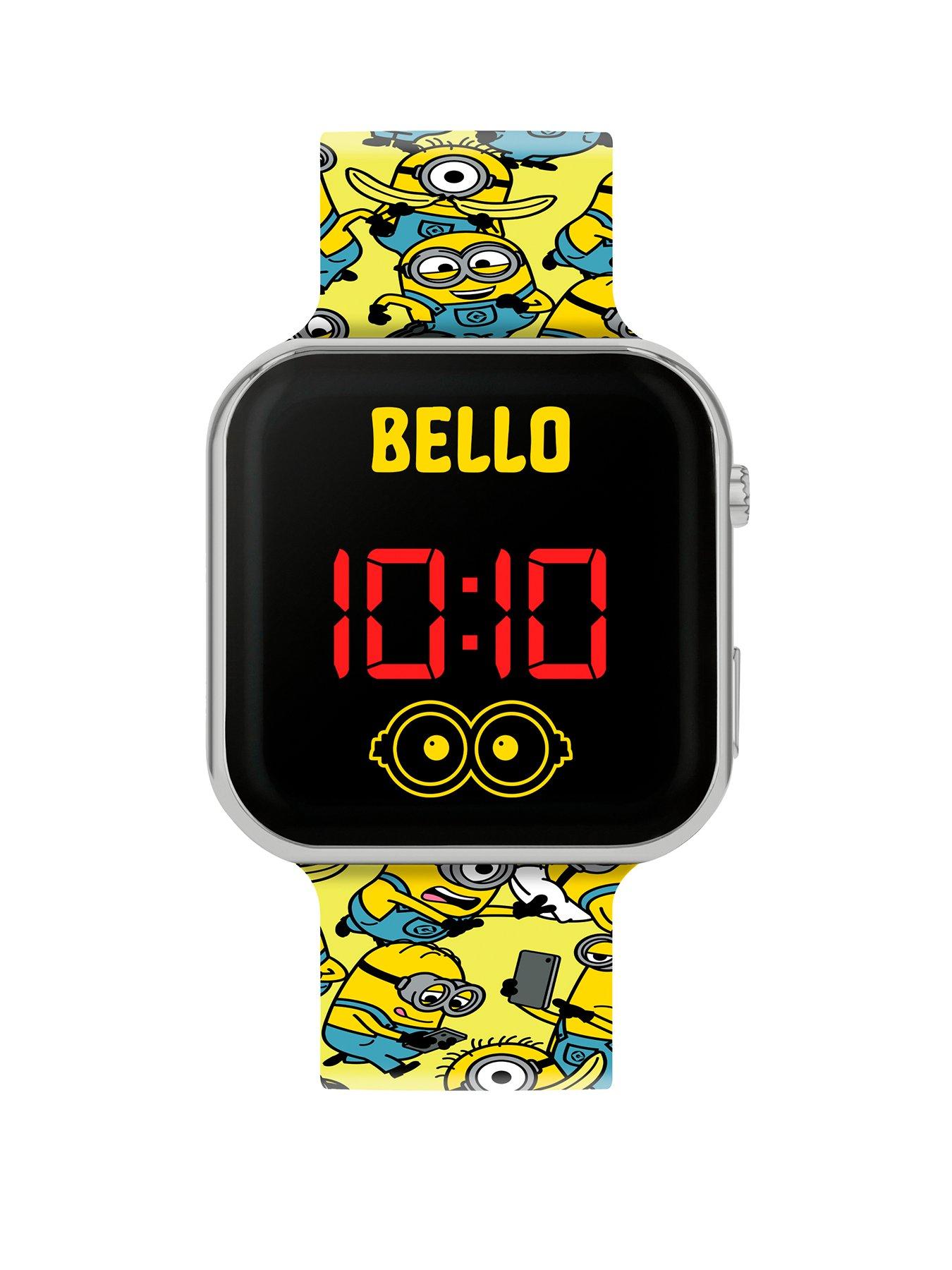 minions-minions-yellow-strap-led-watch