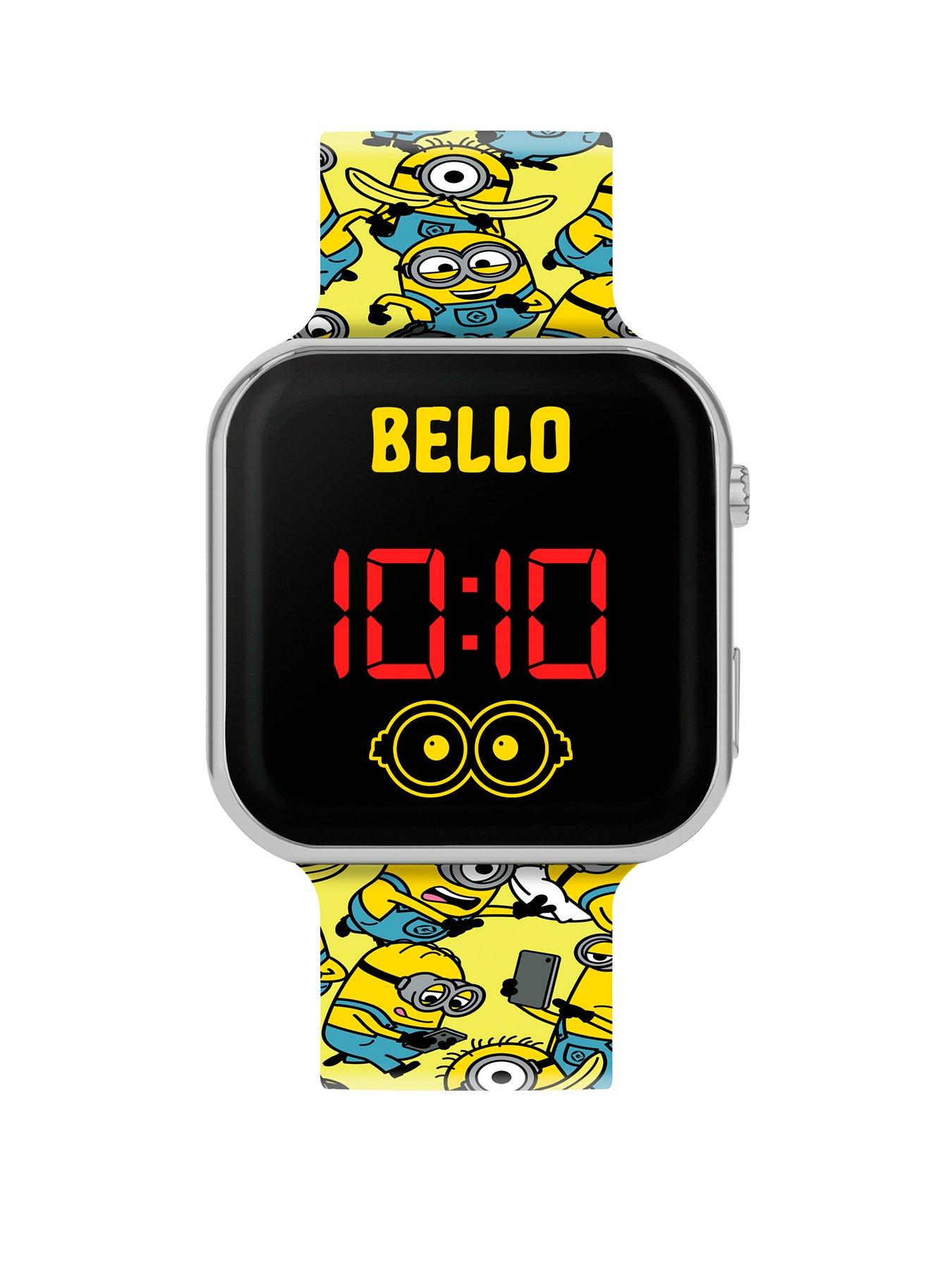 Minions Minions Yellow Strap LED Watch