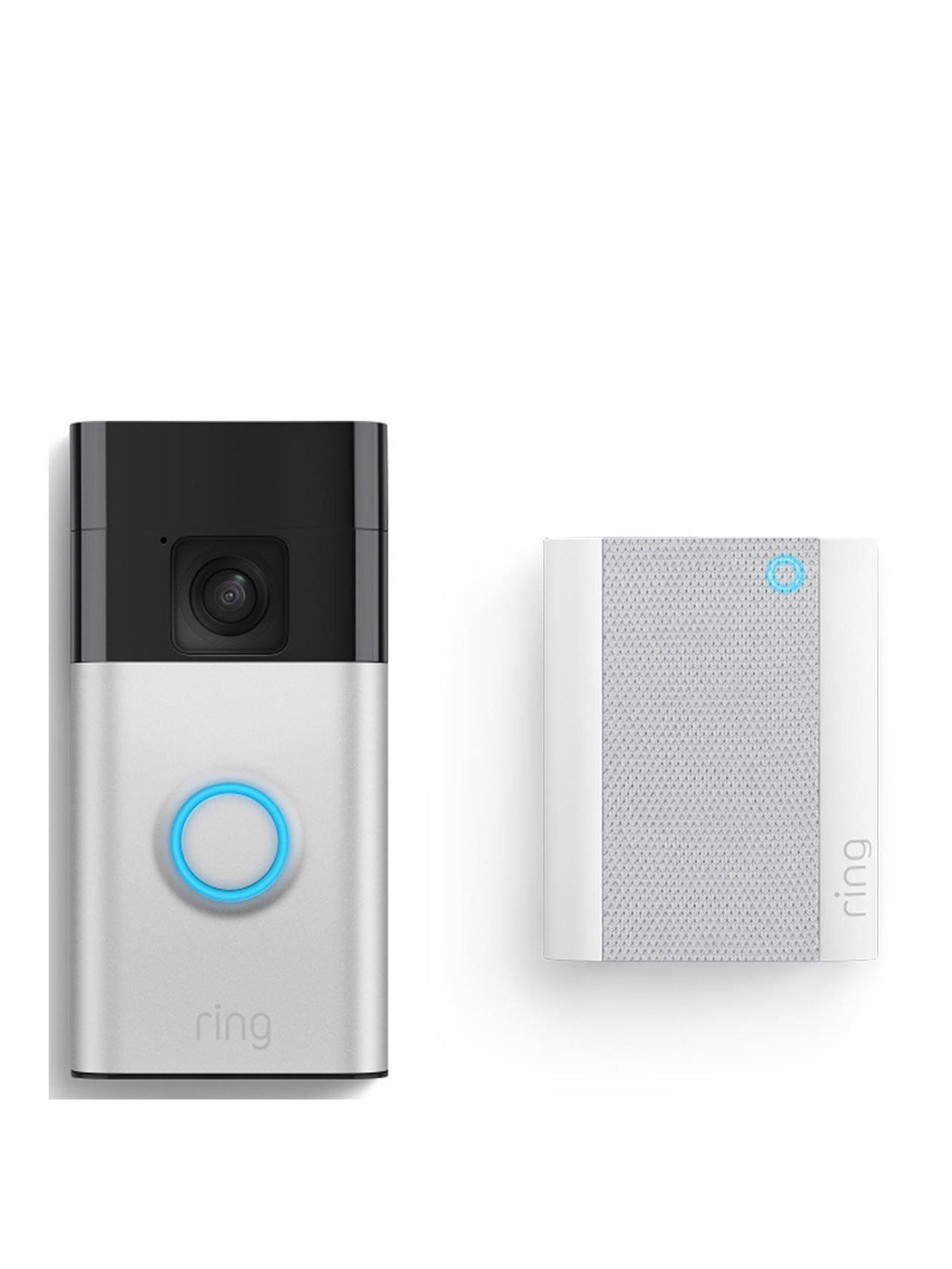 Image of RING Ring Video Doorbell (3rd Gen) with Chime - Satin Nickel