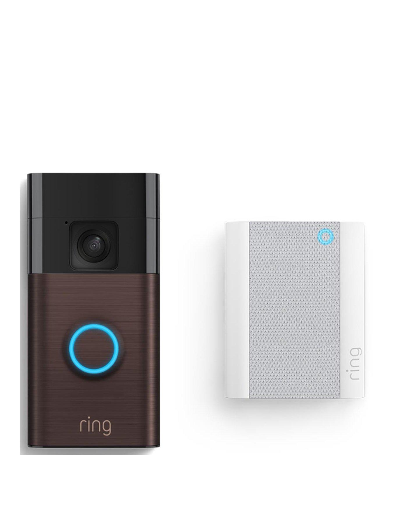 Image 1 of 8 of RING Ring Video Doorbell (3rd Gen) with Chime - Venetian Bronze