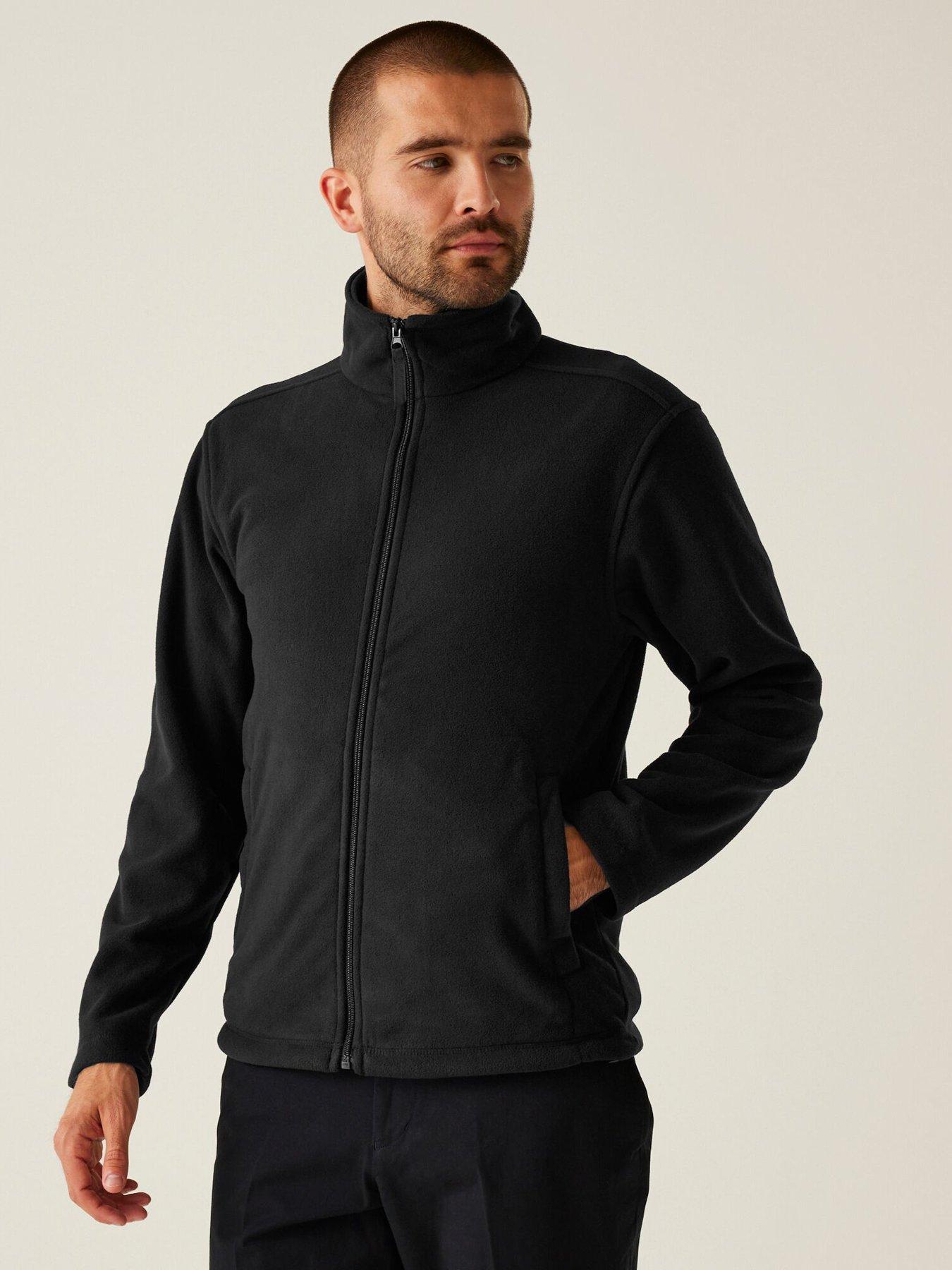 Image 1 of 5 of Regatta Professional Workwear Micro Full Zip Fleece Jacket -black