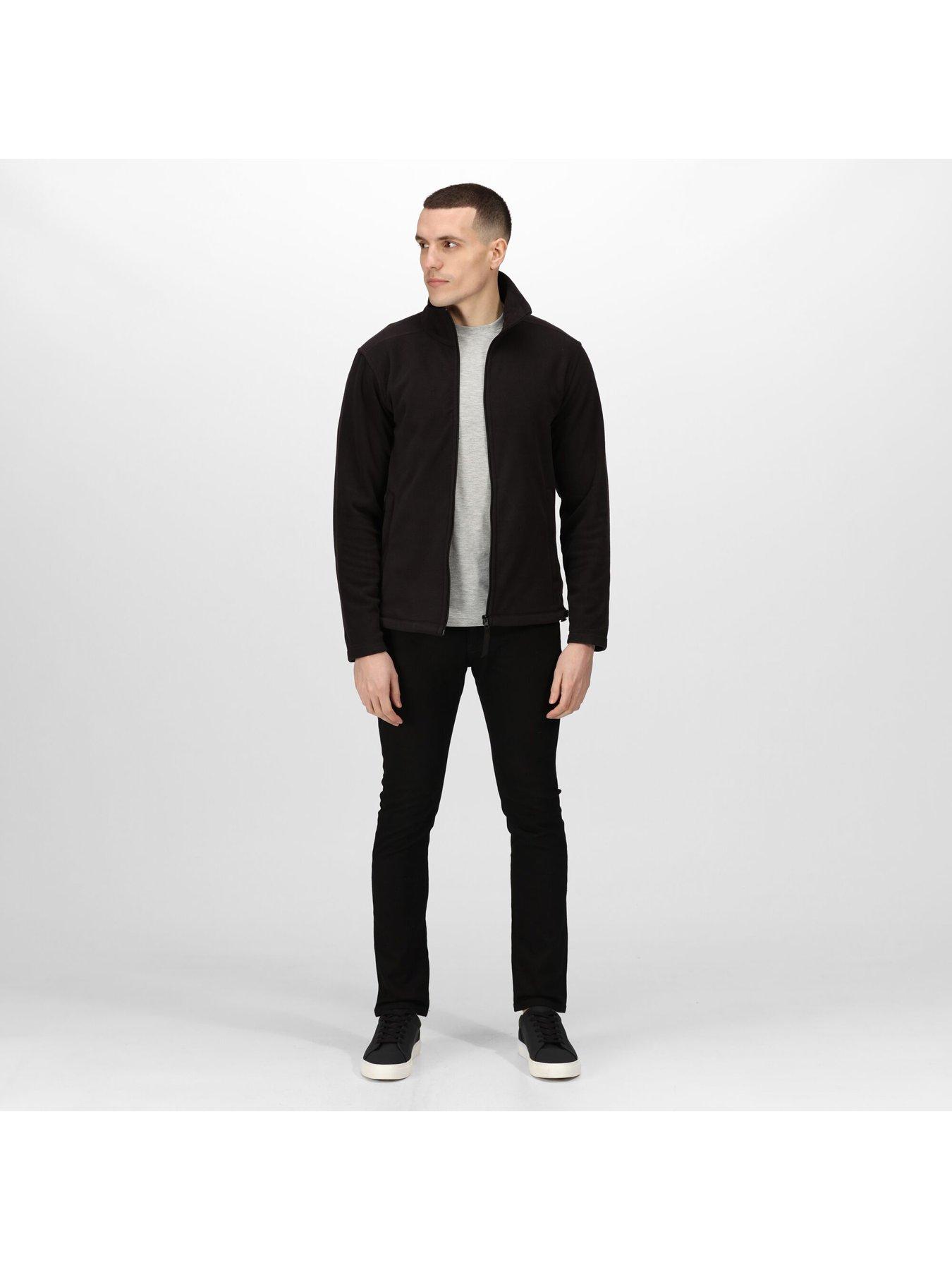 Image 3 of 5 of Regatta Professional Workwear Micro Full Zip Fleece Jacket -black