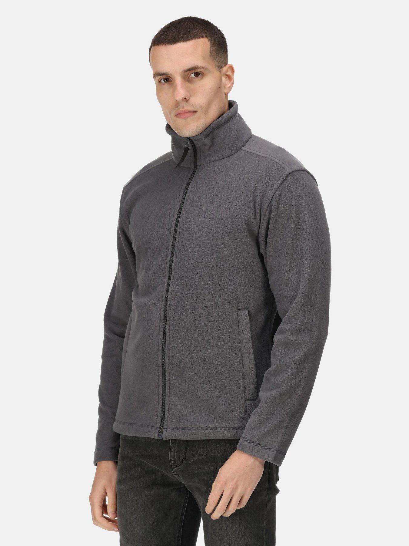 Professional Workwear Micro Full Zip Fleece Jacket seal Grey