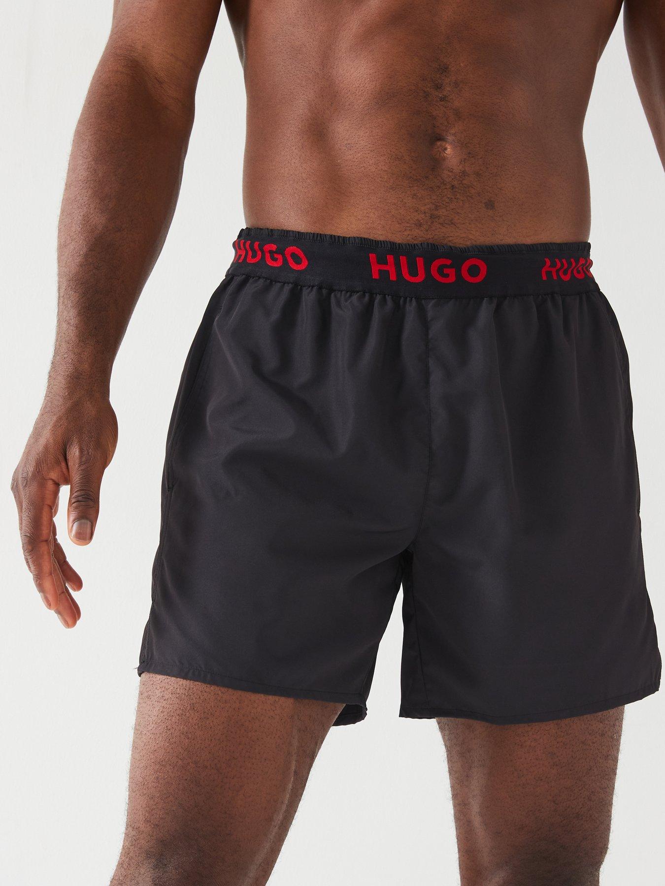 hugo-tap-waistband-logo-swim-shorts-blackdetail