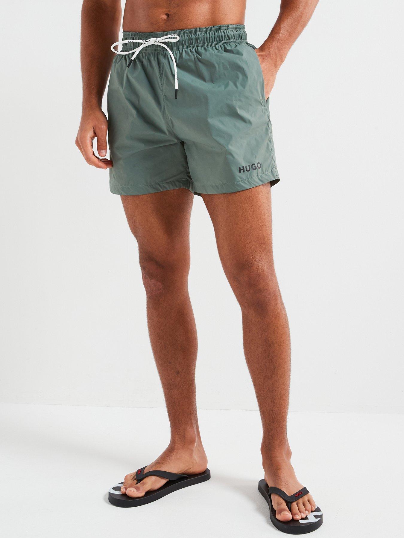 Image 1 of 4 of HUGO Haiti Swim Shorts - Green