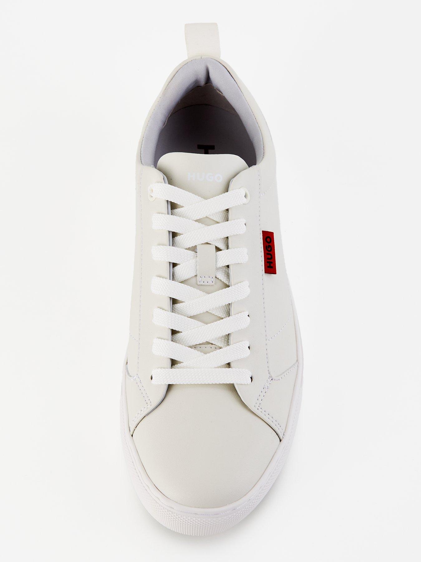 hugo-morrie-leather-tennis-trainer-whiteoutfit