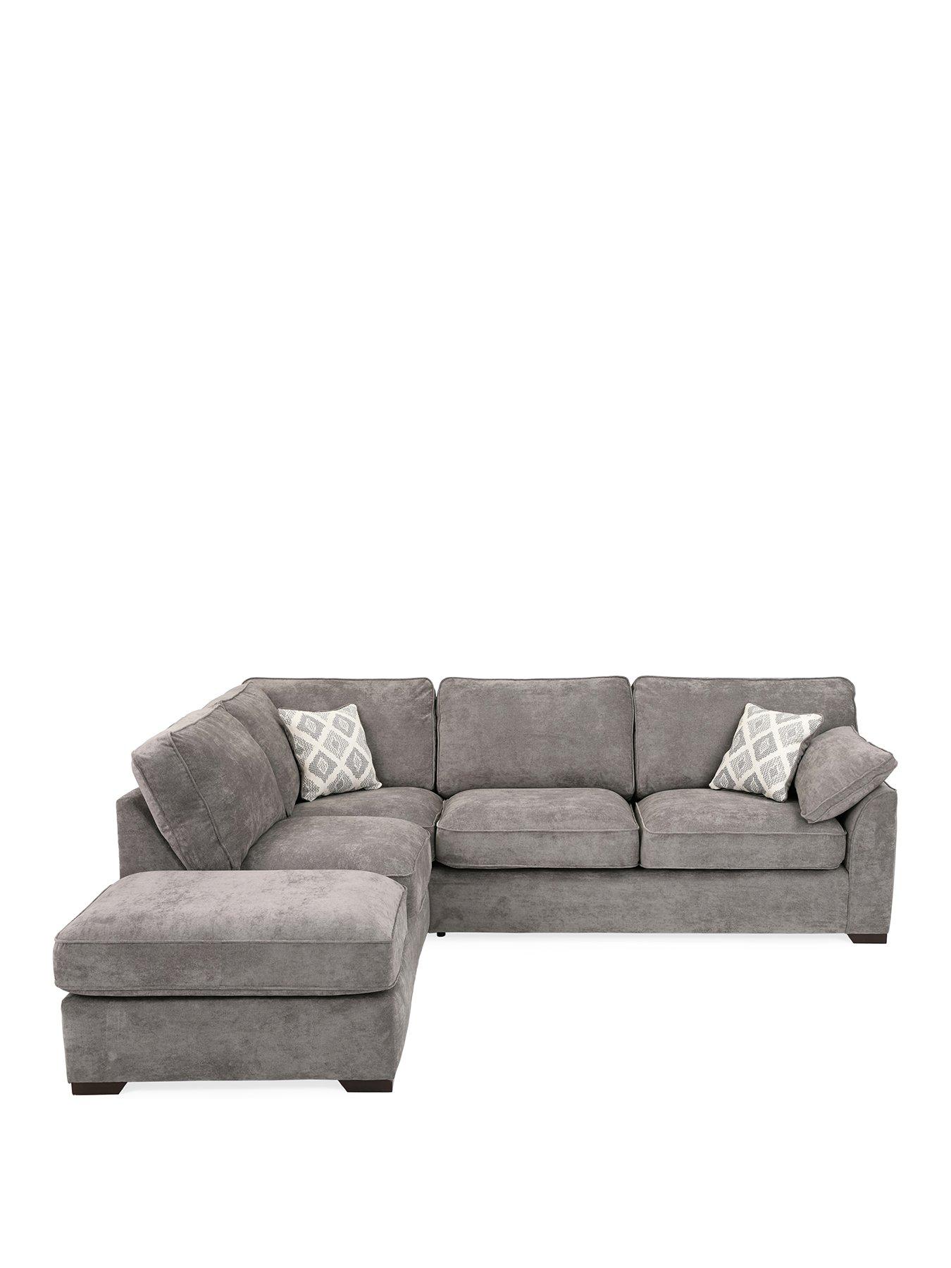 Image 3 of 7 of Very Home Cesena L/H Fabric Corner Chaise&nbsp;- Made to Order in the UK