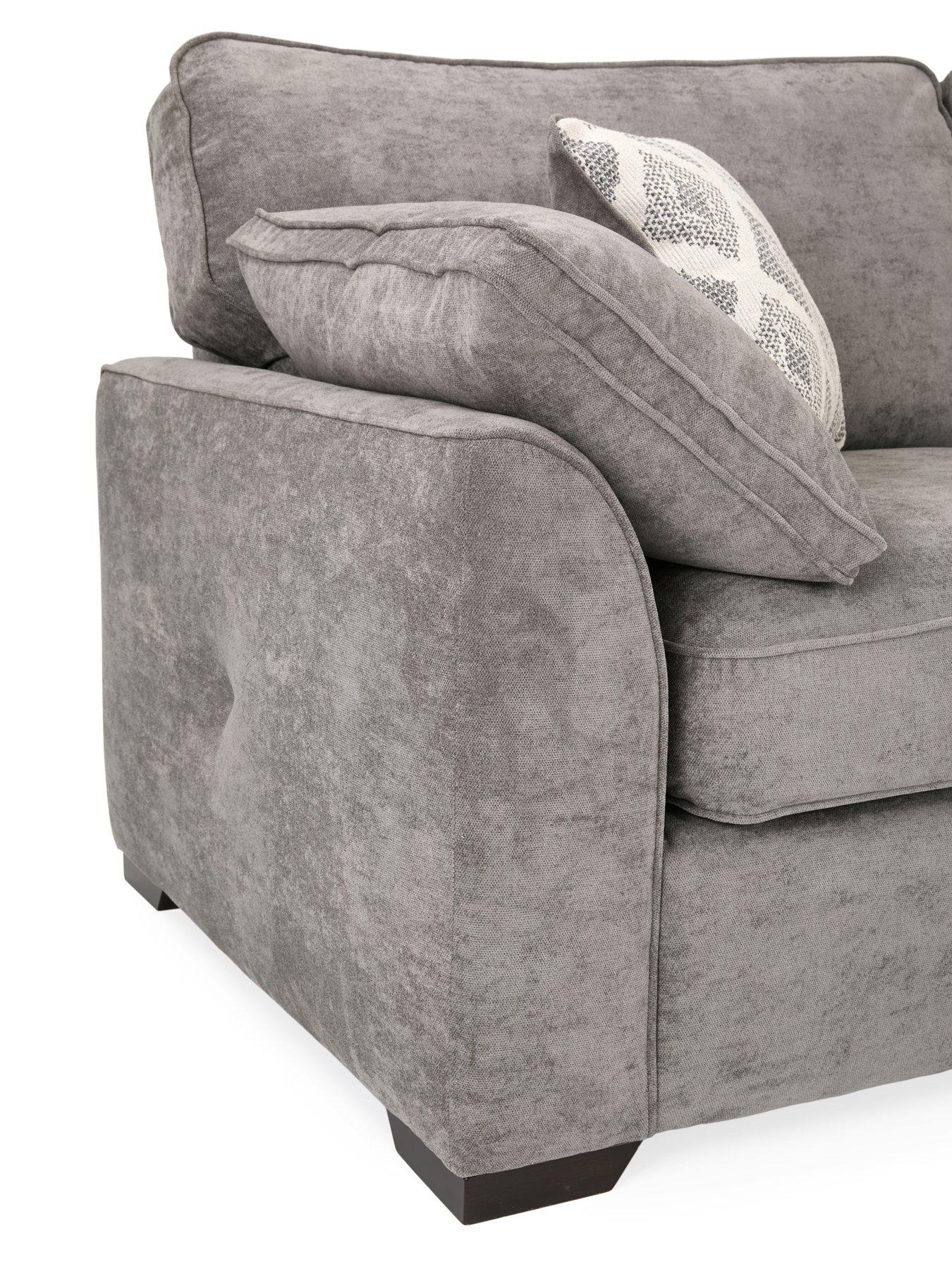 Image 5 of 7 of Very Home Cesena L/H Fabric Corner Chaise&nbsp;- Made to Order in the UK