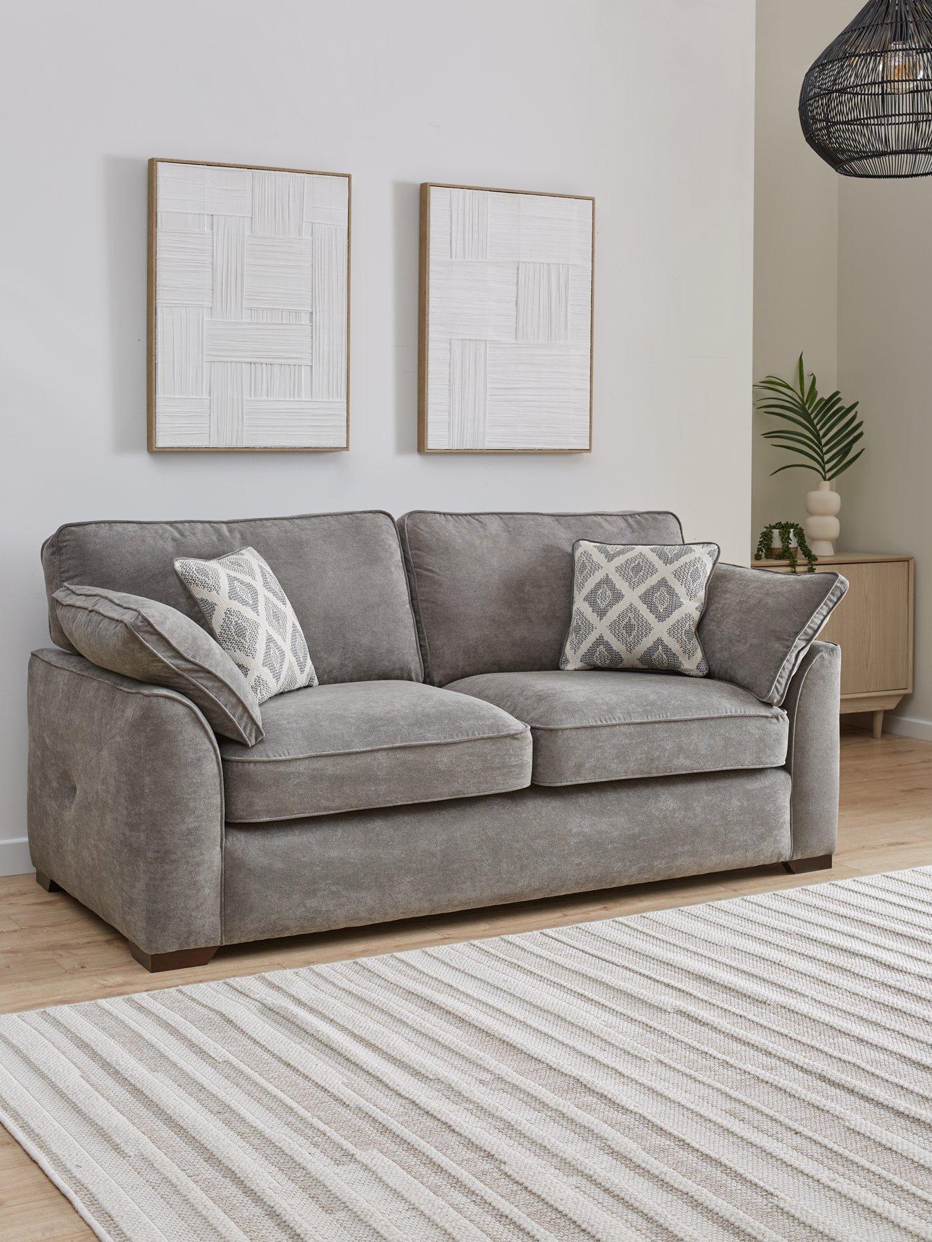 The Very Collection Cesena 3 Seater Fabric Sofa - Made to Order in the UK