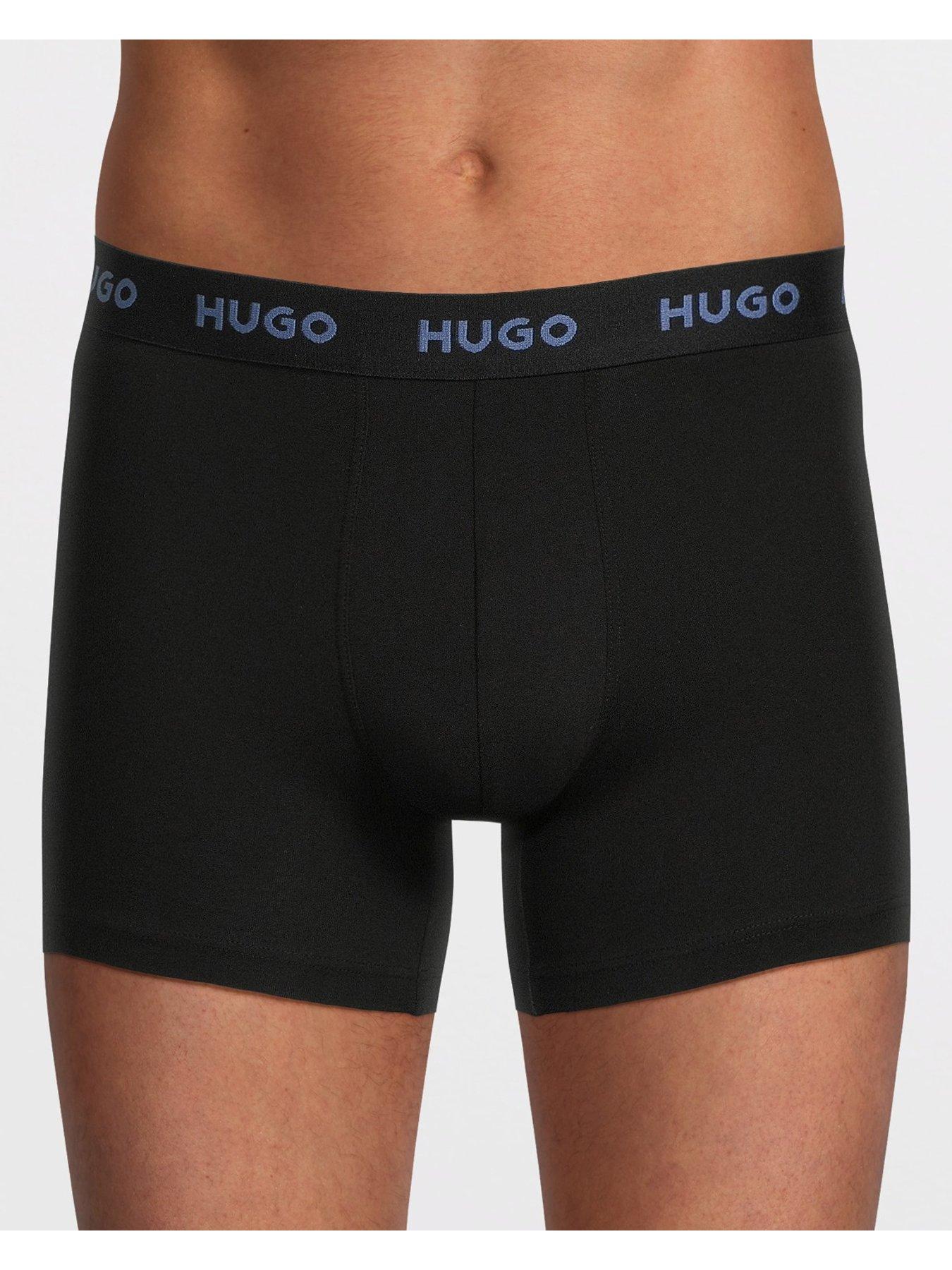 hugo-3-pack-triplet-design-boxer-briefs-blackvarious-waistband-assortedstillFront