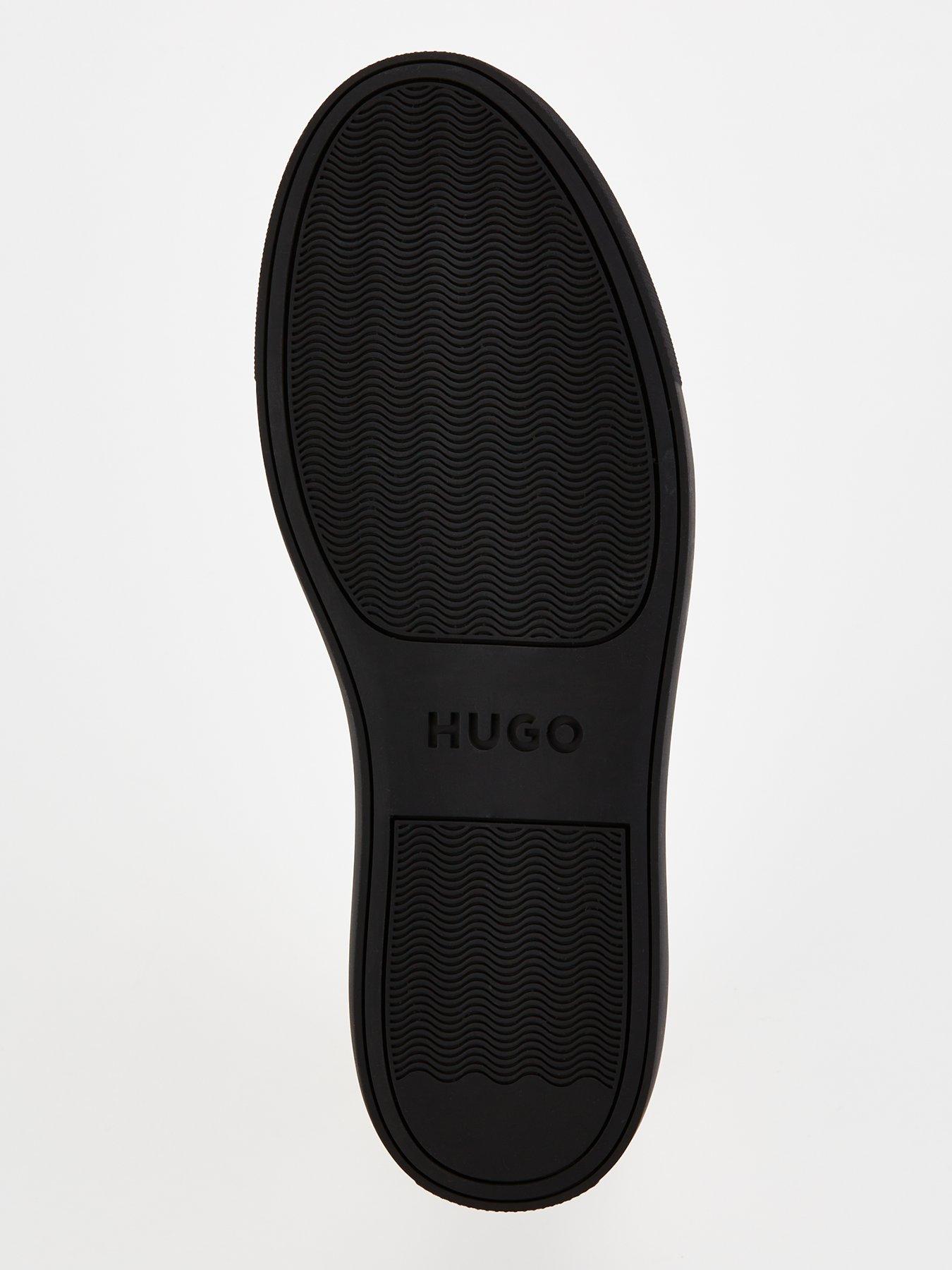 hugo-morrie-leather-tennis-trainer-blackdetail