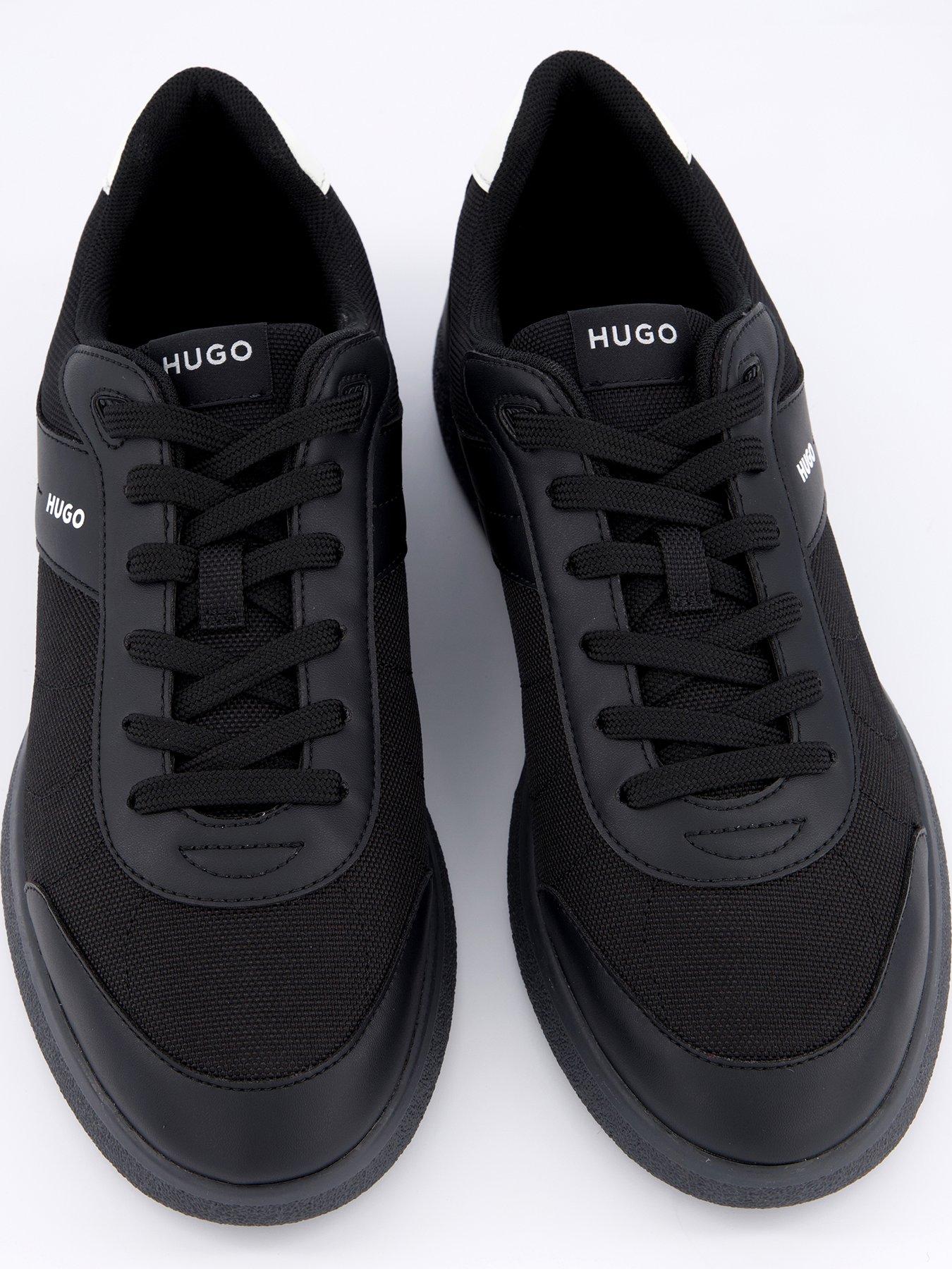 hugo-riven-canvasleather-tennis-trainer-blackoutfit