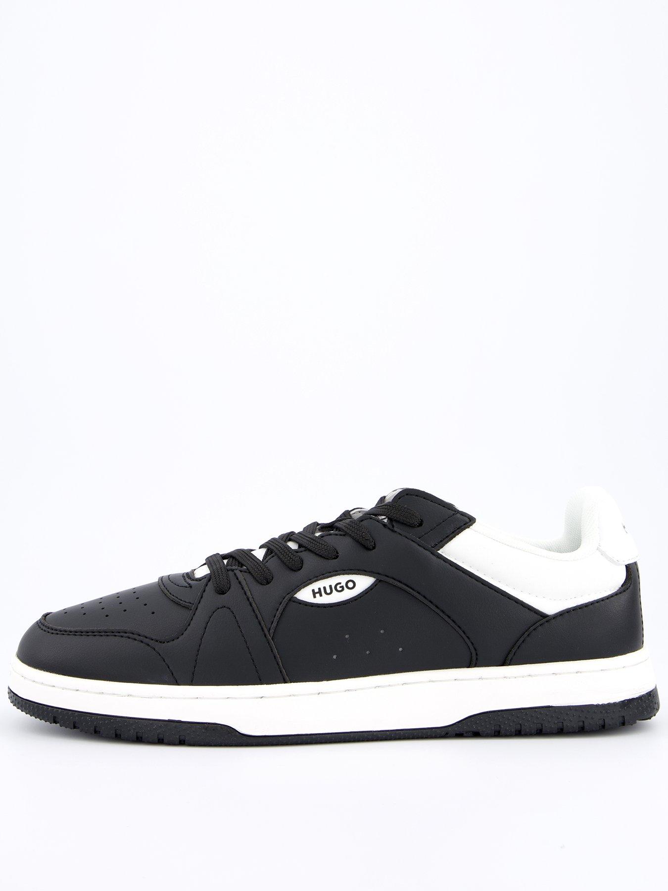 hugo-hadrian-leather-tennis-trainer-black