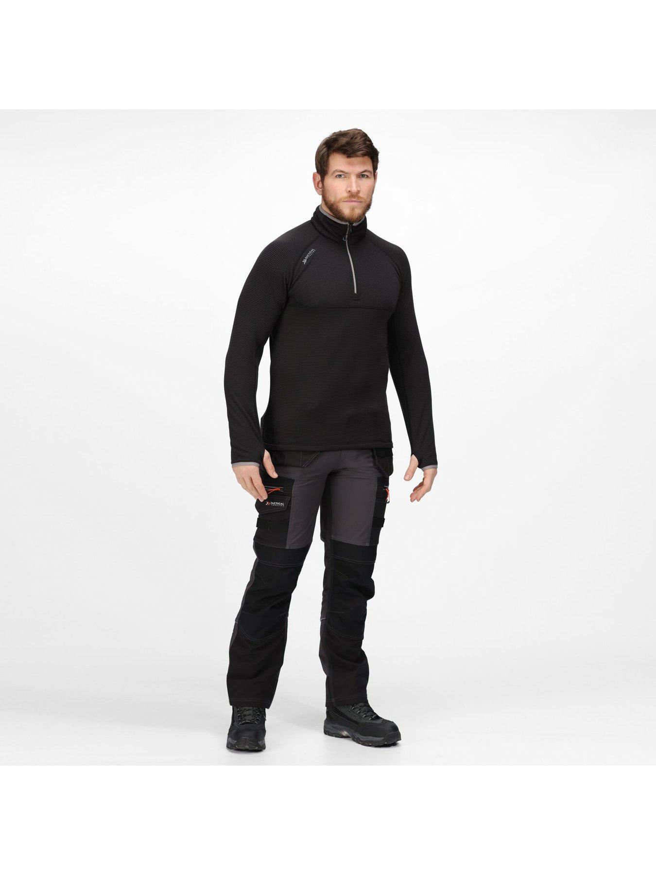 Image 3 of 6 of Regatta Professional Workwear Tactical Scorch Fleece Jacket -black