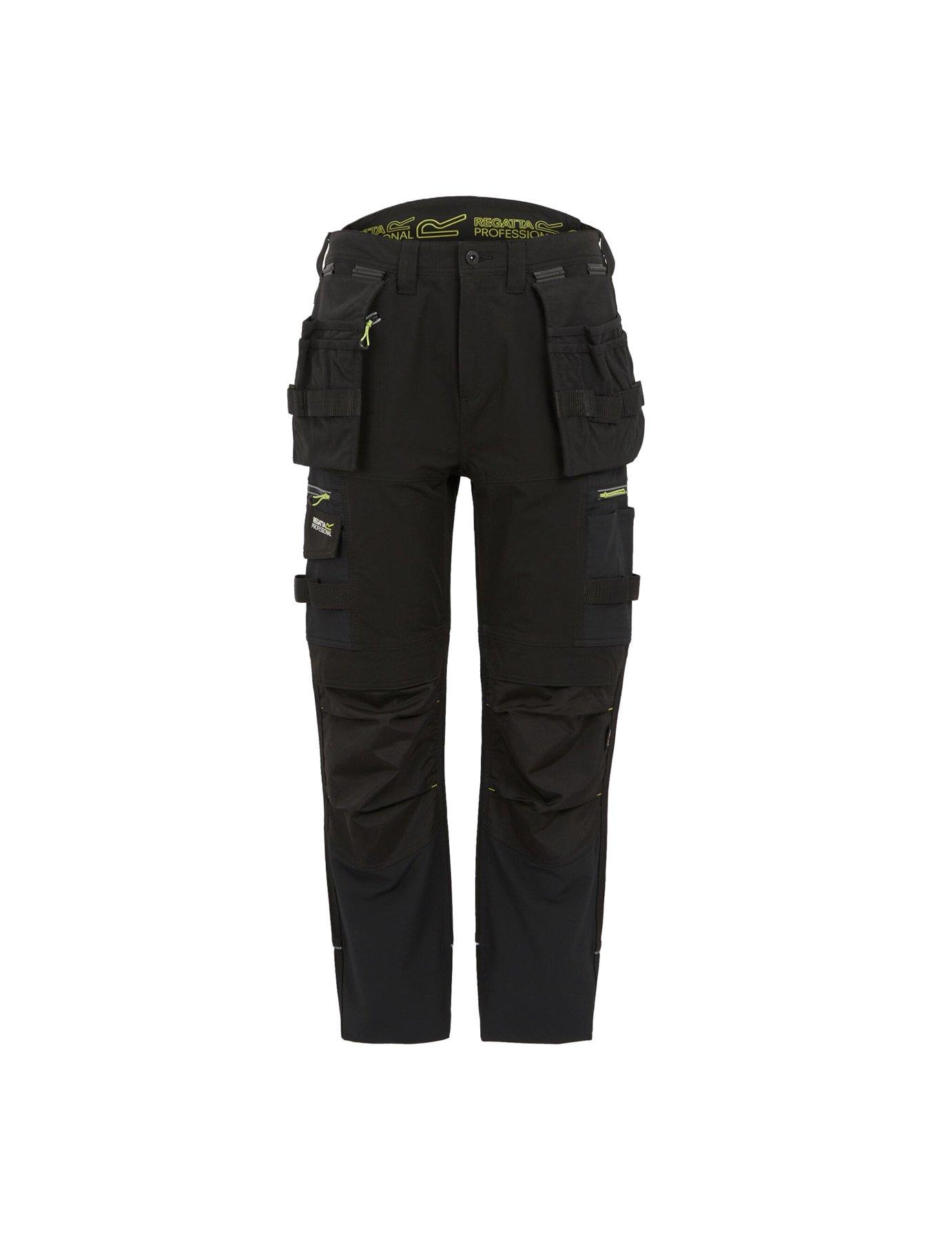 Image 5 of 6 of Regatta Professional Workwear Infiltrate Stretch Trousers -black