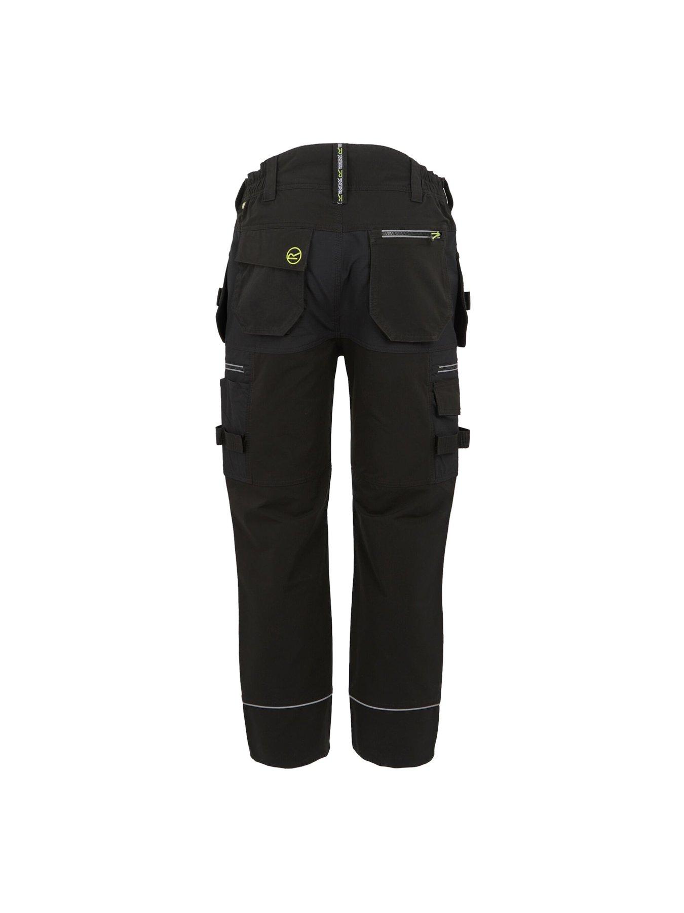 Image 6 of 6 of Regatta Professional Workwear Infiltrate Stretch Trousers -black