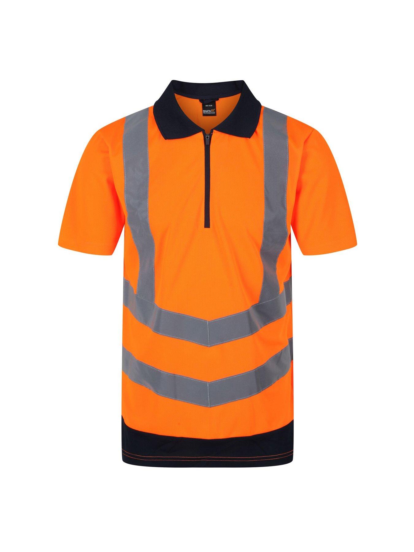 regatta-professional-workwear-hivis-pro-polo-t-shirt--orangenavydetail