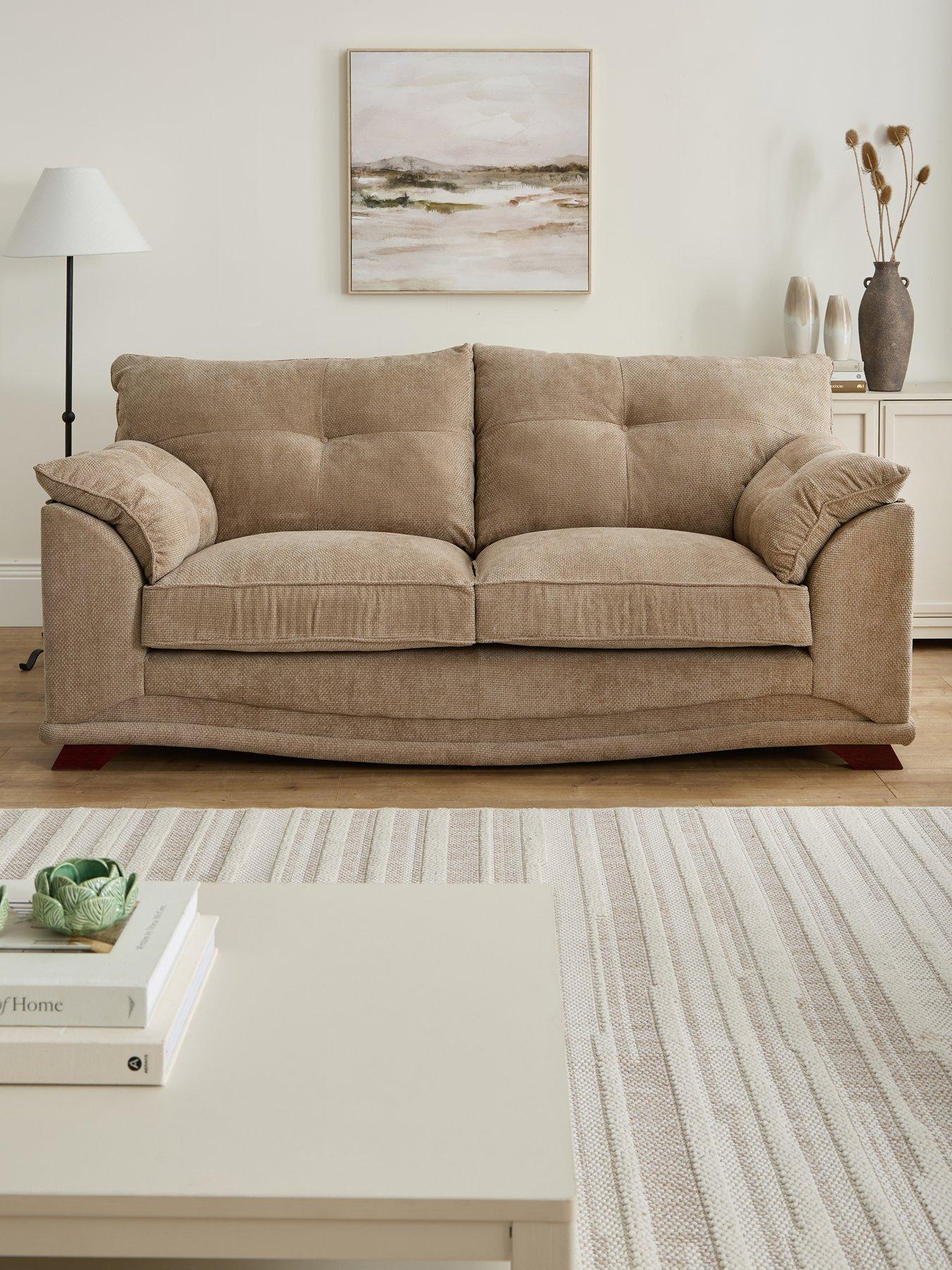 Very Home Evissa 3 Seater Fabric Sofa - Made to Order in the UK