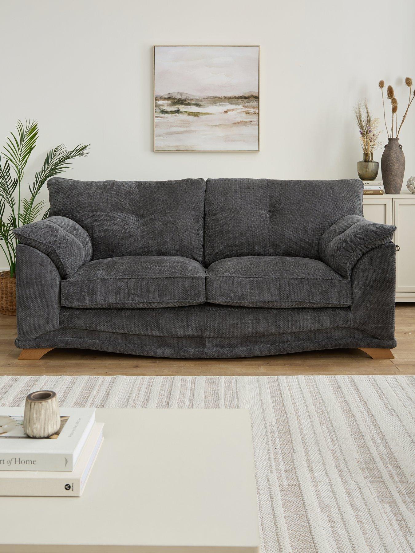 Very Home Evissa 3 Seater Fabric Sofa - Made to Order in the UK