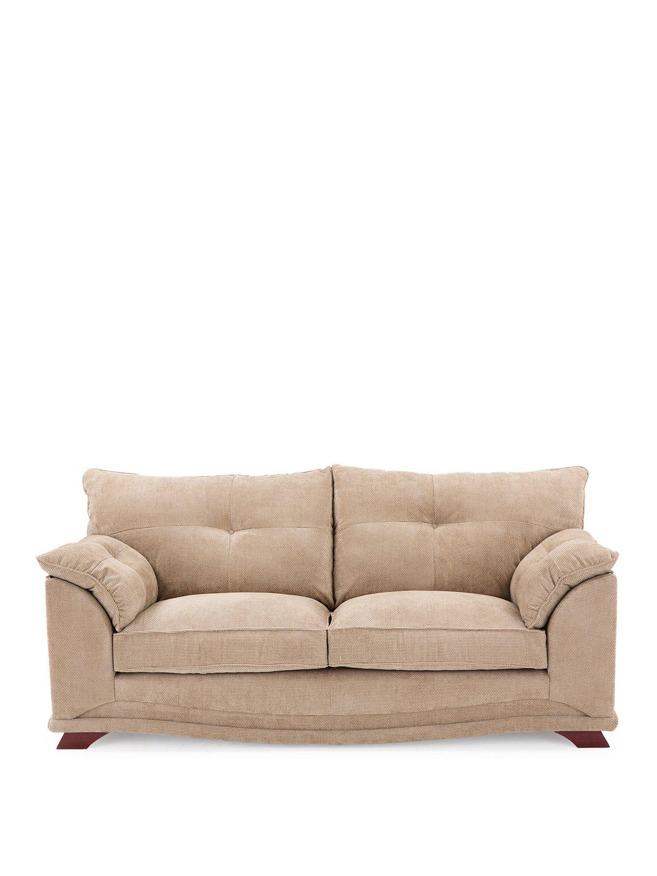 very-home-evissa-3-seater-fabric-sofastillFront