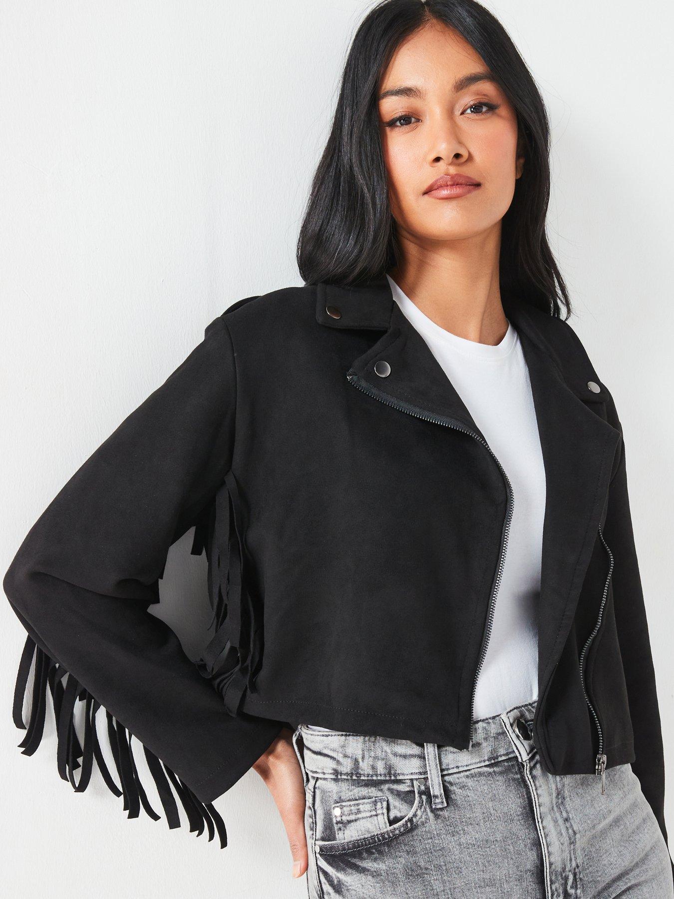 brave-soul-faux-suede-fringe-jacket-black