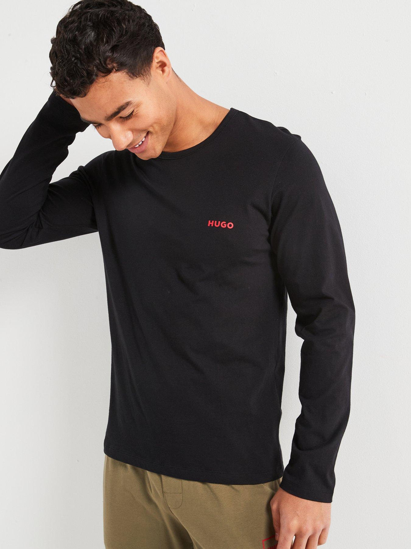 hugo-3-pack-regular-fit-long-sleeve-t-shirt-blackstillFront