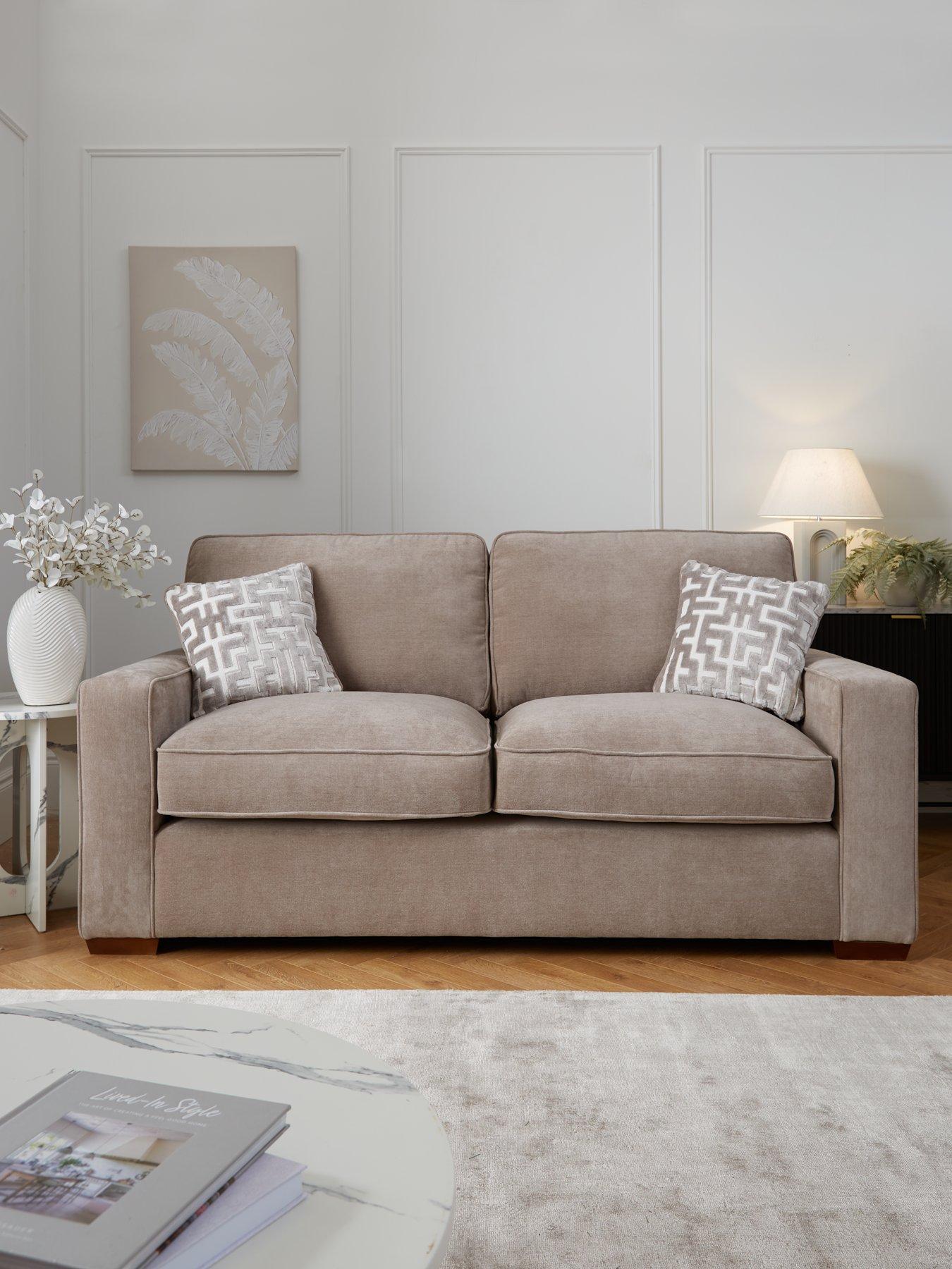 The Very Collection Monaco 3 Seater Fabric Sofa - Made to Order in the UK