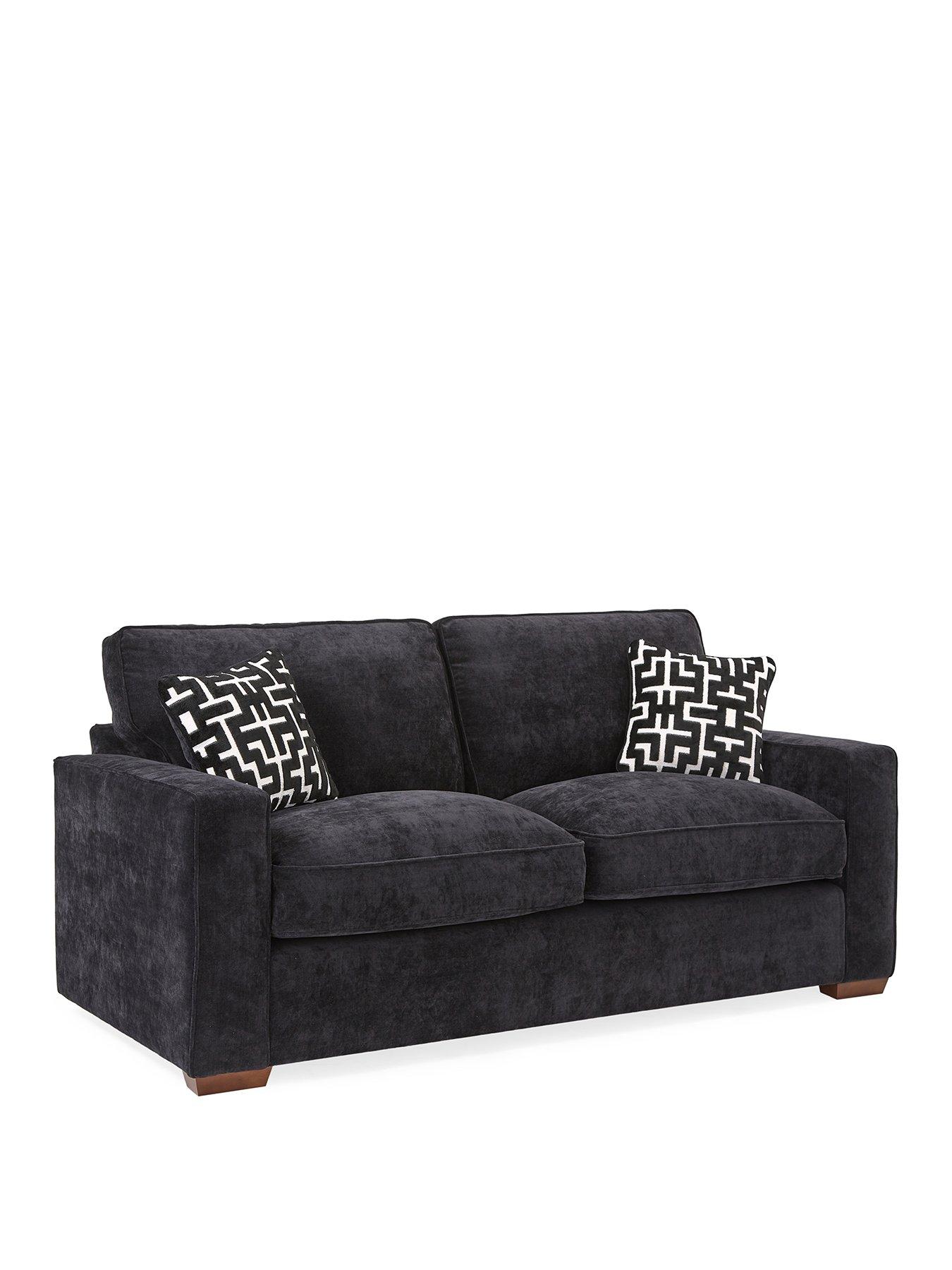 very-home-monaco-3-seater-fabric-sofaback