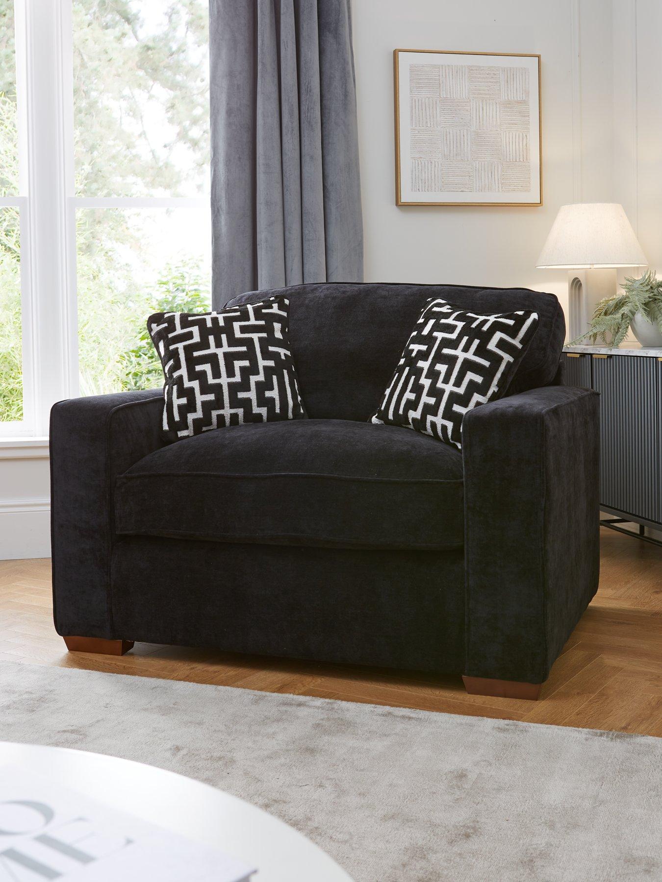 The Very Collection Monaco Fabric Snuggle Chair - Made to Order in the UK