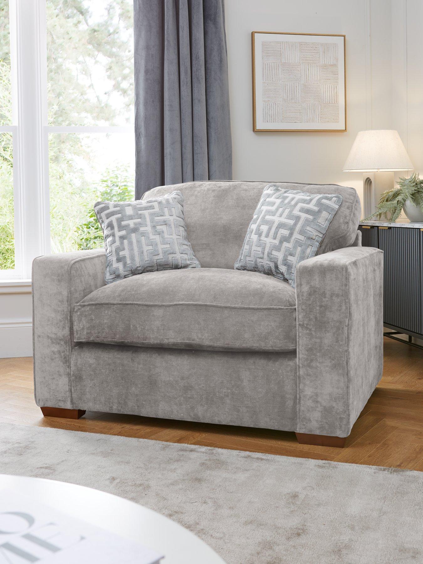 The Very Collection Monaco Fabric Snuggle Chair - Made to Order in the UK