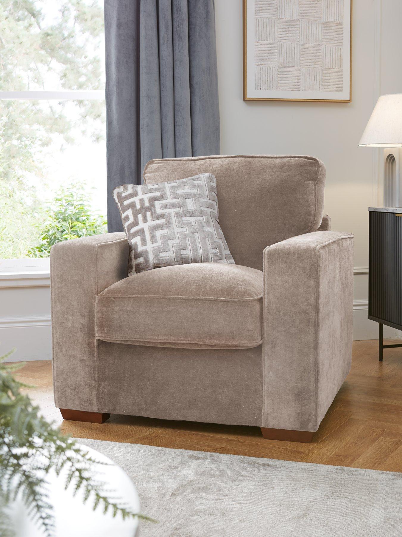 The Very Collection Monaco Fabric Armchair - Made to Order in the UK