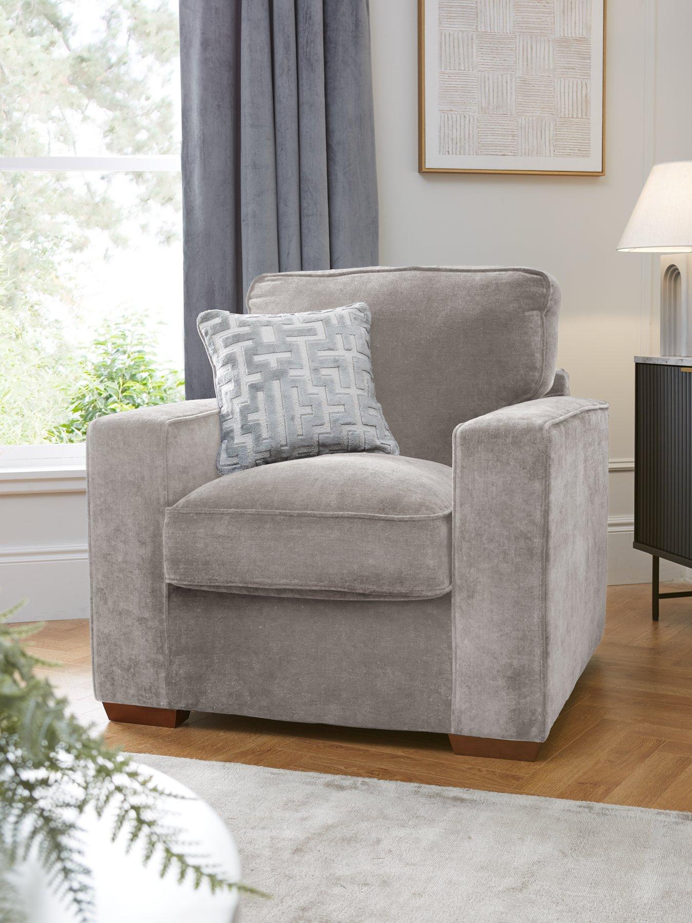 The Very Collection Monaco Fabric Armchair - Made to Order in the UK