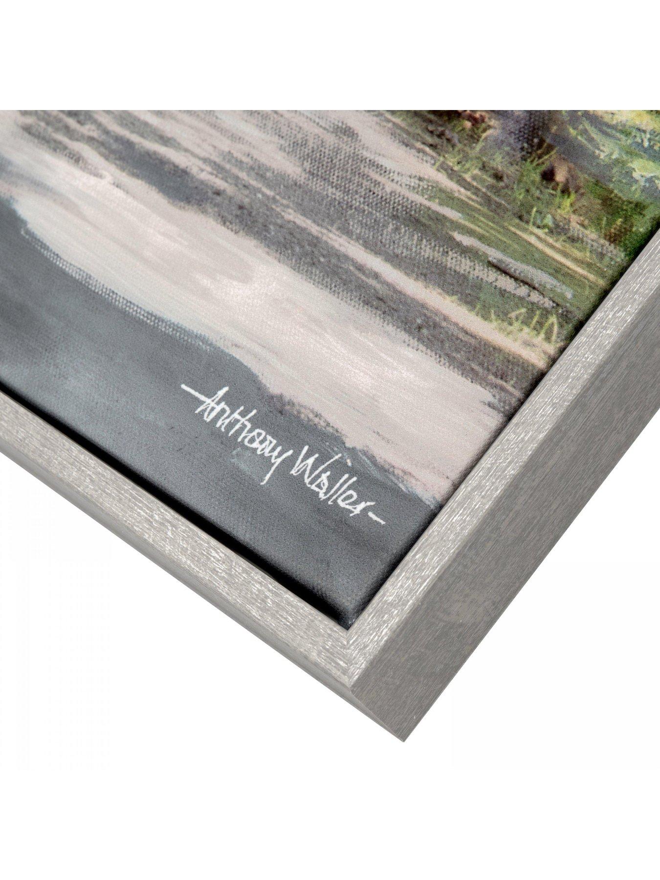 Image 3 of 3 of Gallery Direct Avenue of Trees Framed Canvas Wall Art