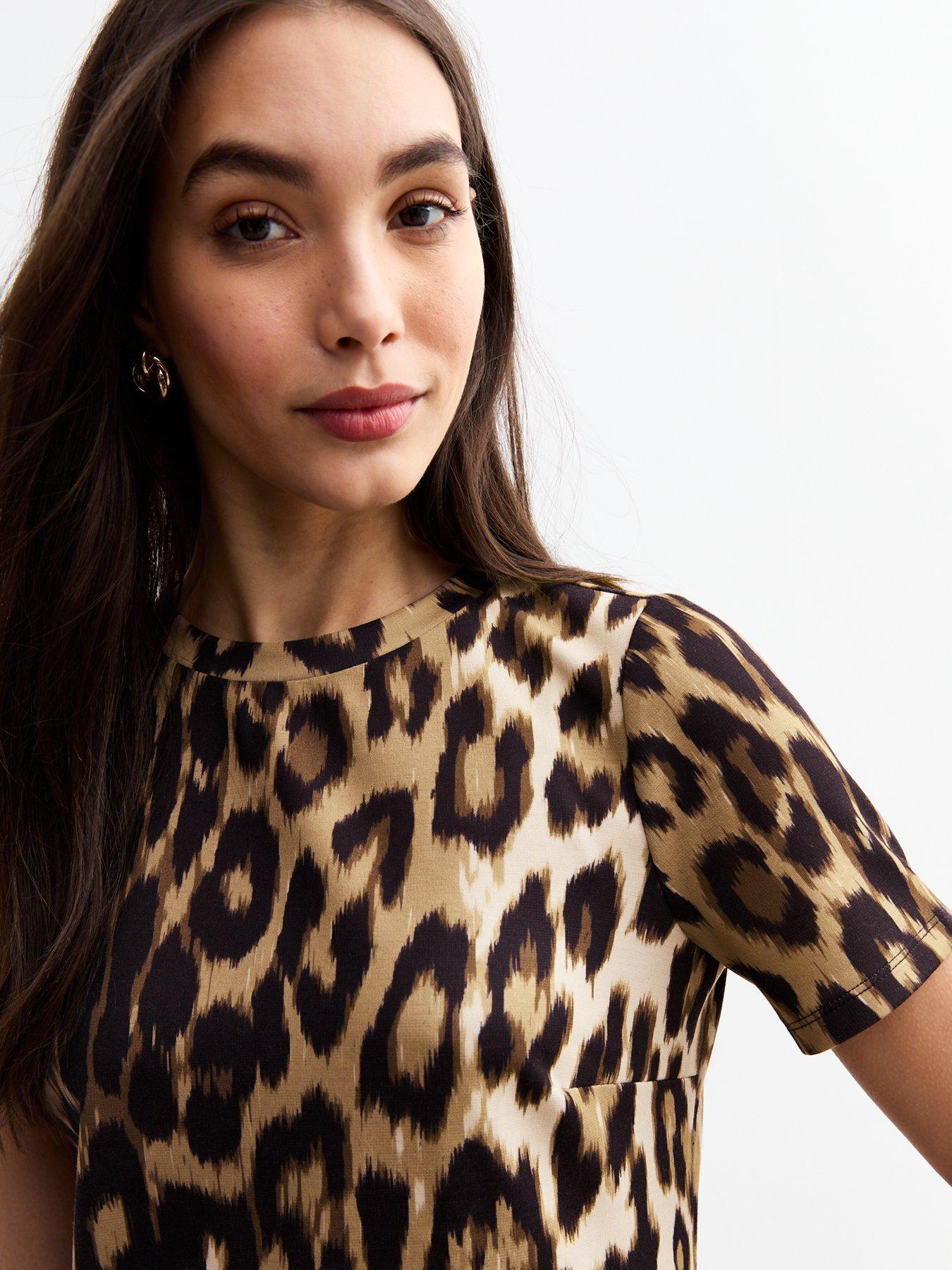 new-look-short-sleeve-leopard-mini-dress-printoutfit