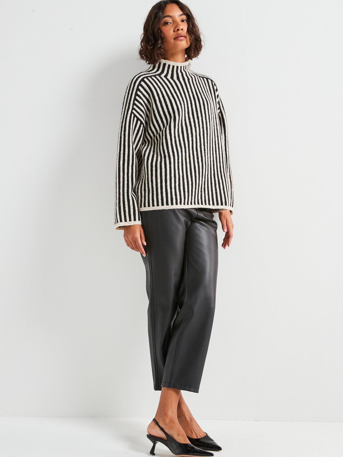 only-striped-high-neck-jumper-creamdetail