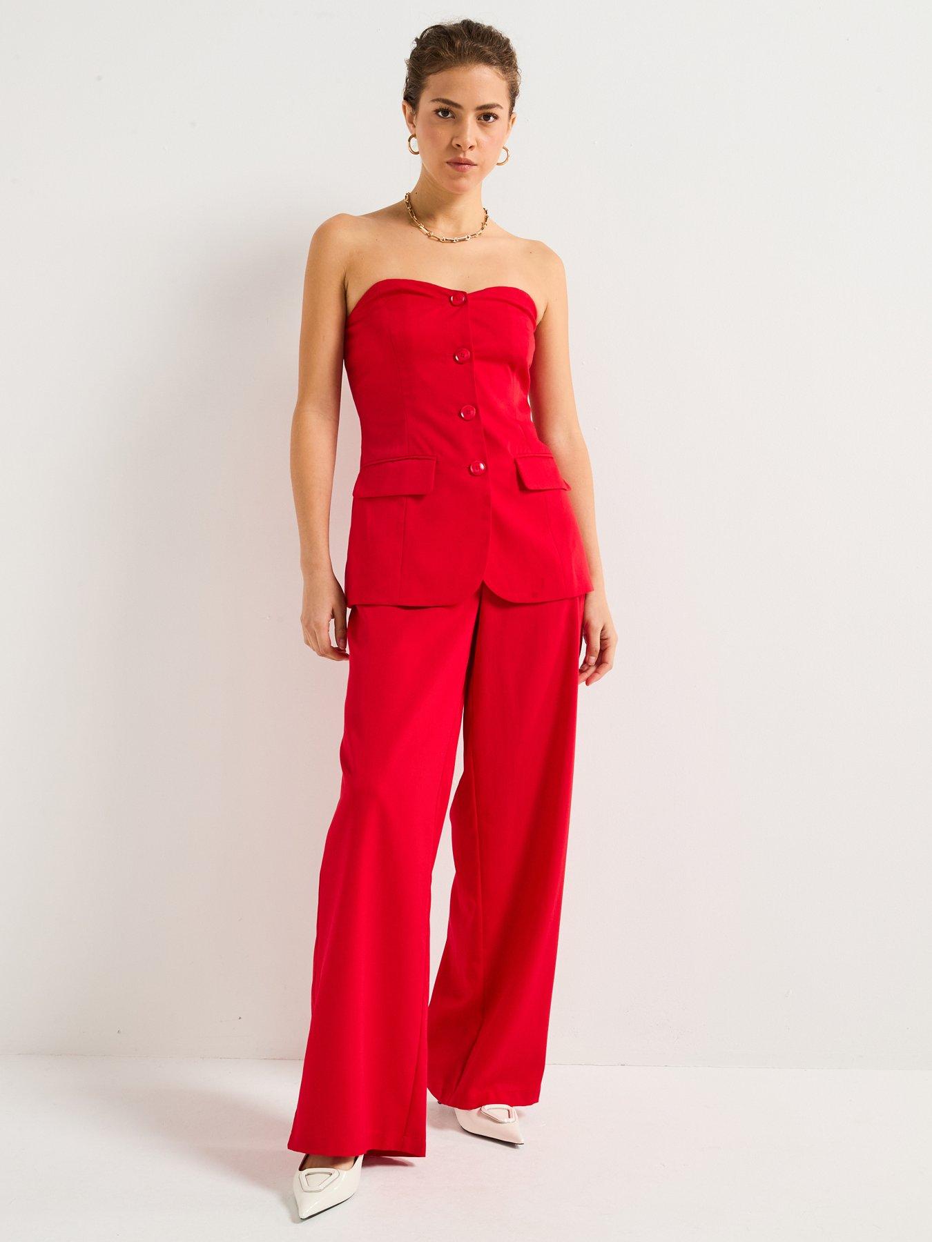 pieces-tailored-strapless-top-redback