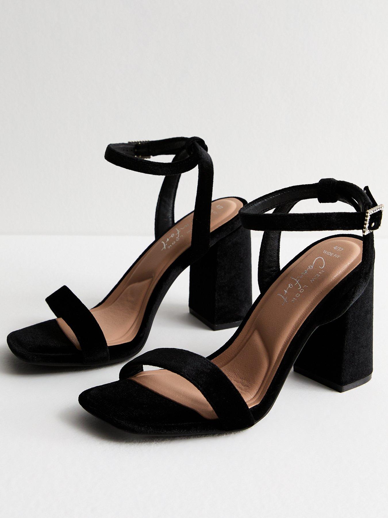 new-look-wide-fit-velvet-diamanteacute-buckled-heeled-sandals-blackstillFront