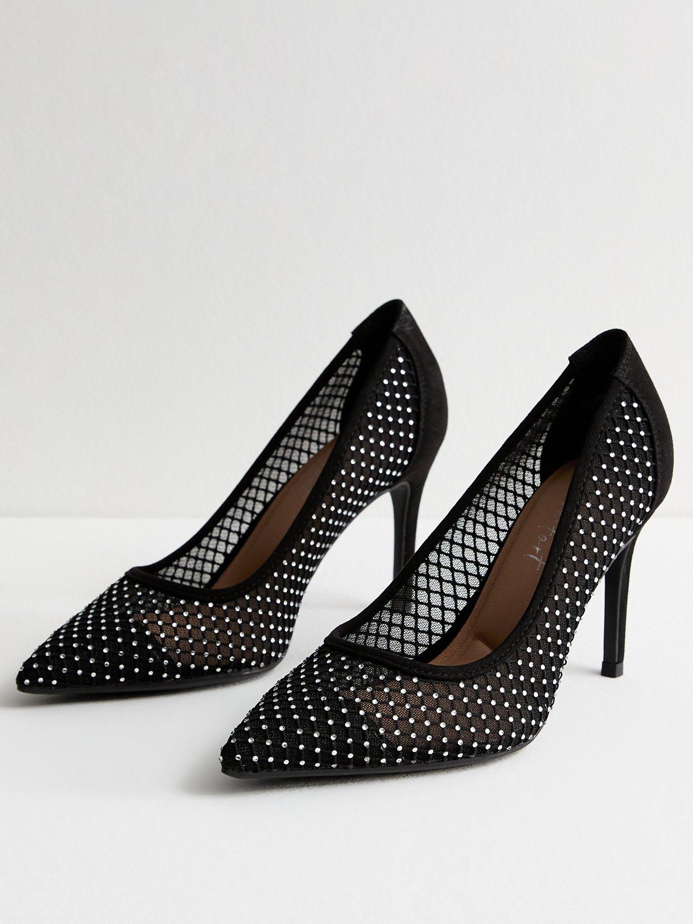 new-look-wide-fit-mesh-embellished-court-shoes-blackstillFront