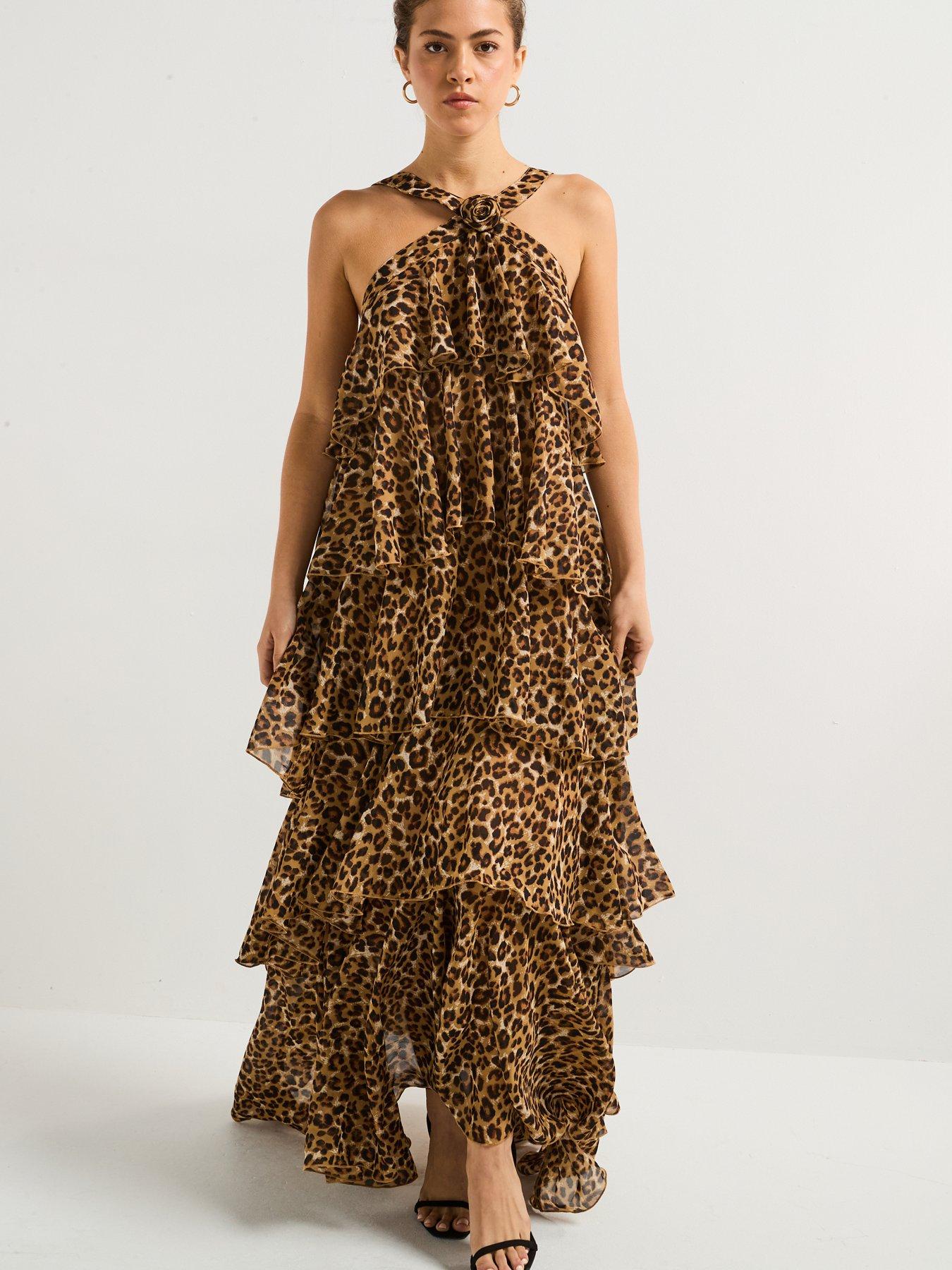 vero-moda-leopard-print-ruffle-halter-neck-maxi-dress-blackback