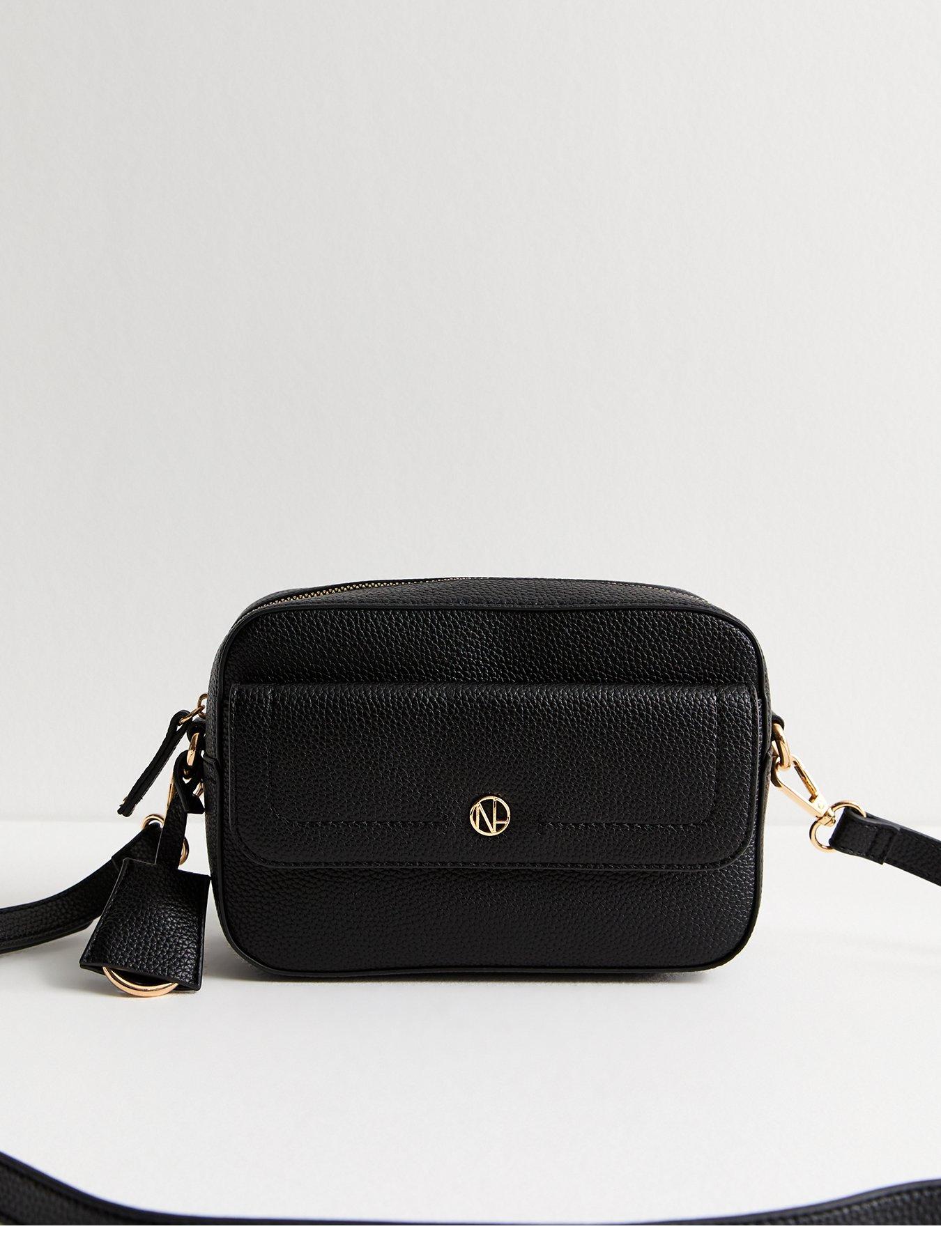 new-look-black-faux-leather-camera-crossbody-bag