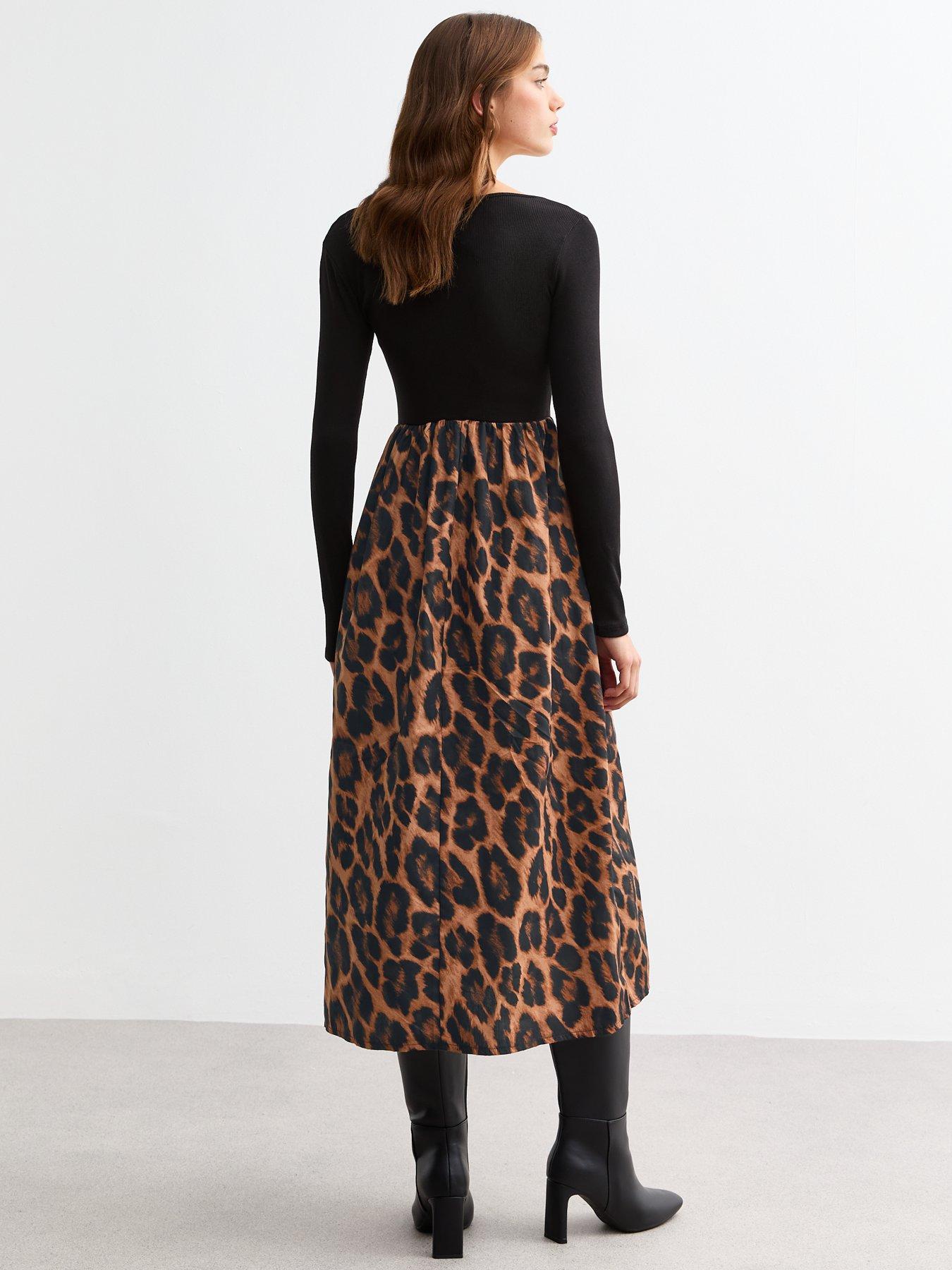 new-look-leopard-skirt-midi-dress-blackprintstillFront