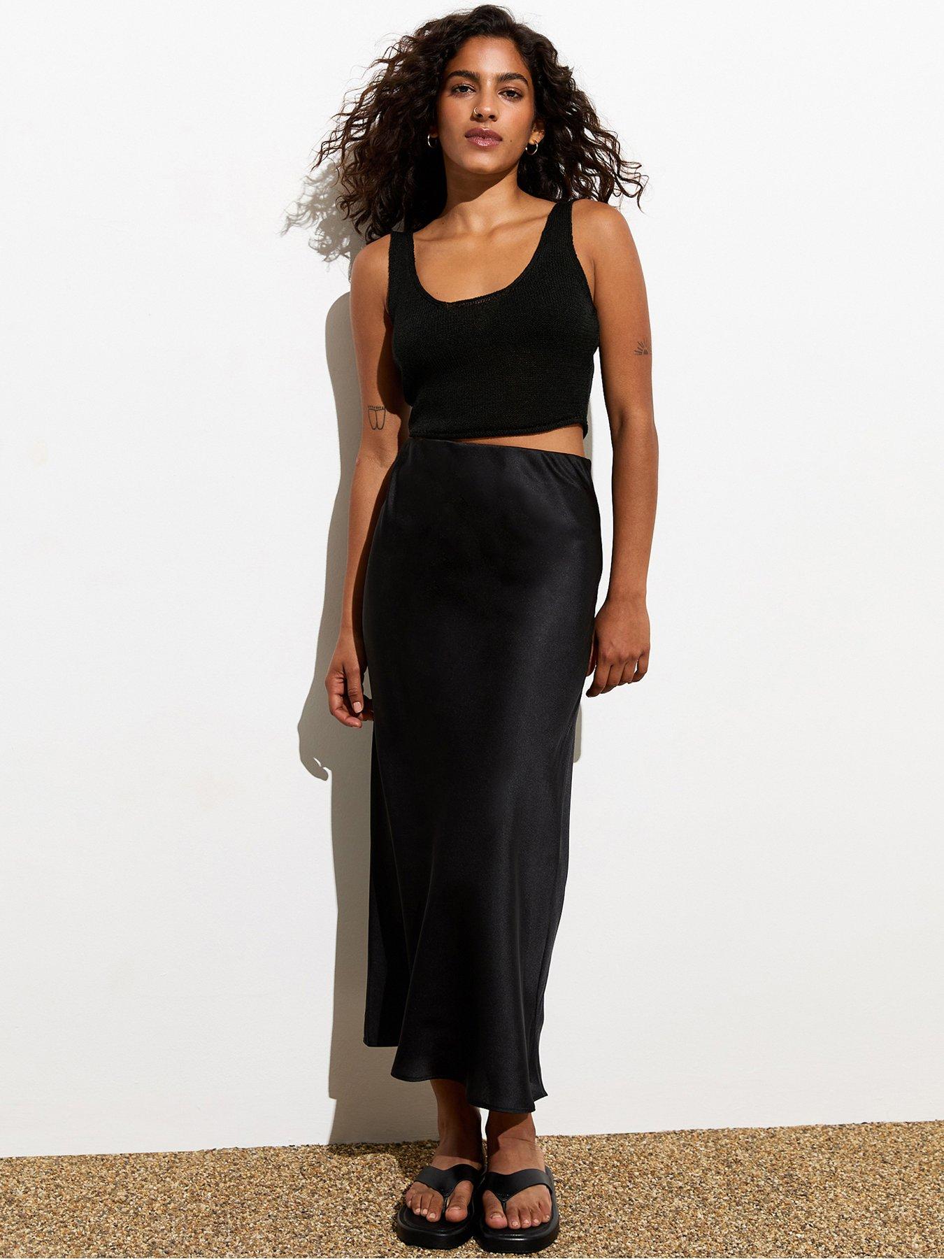 new-look-petite-black-satin-bias-cut-midi-skirt