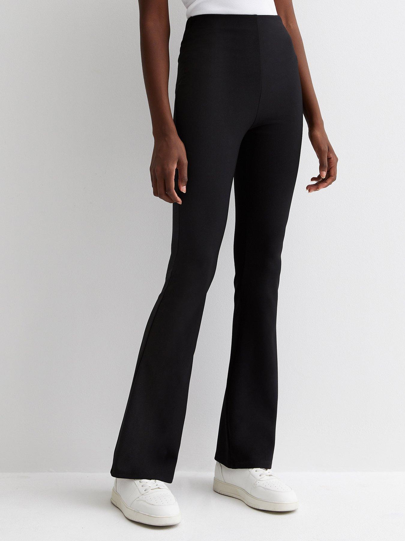 new-look-tall-black-flared-leggings