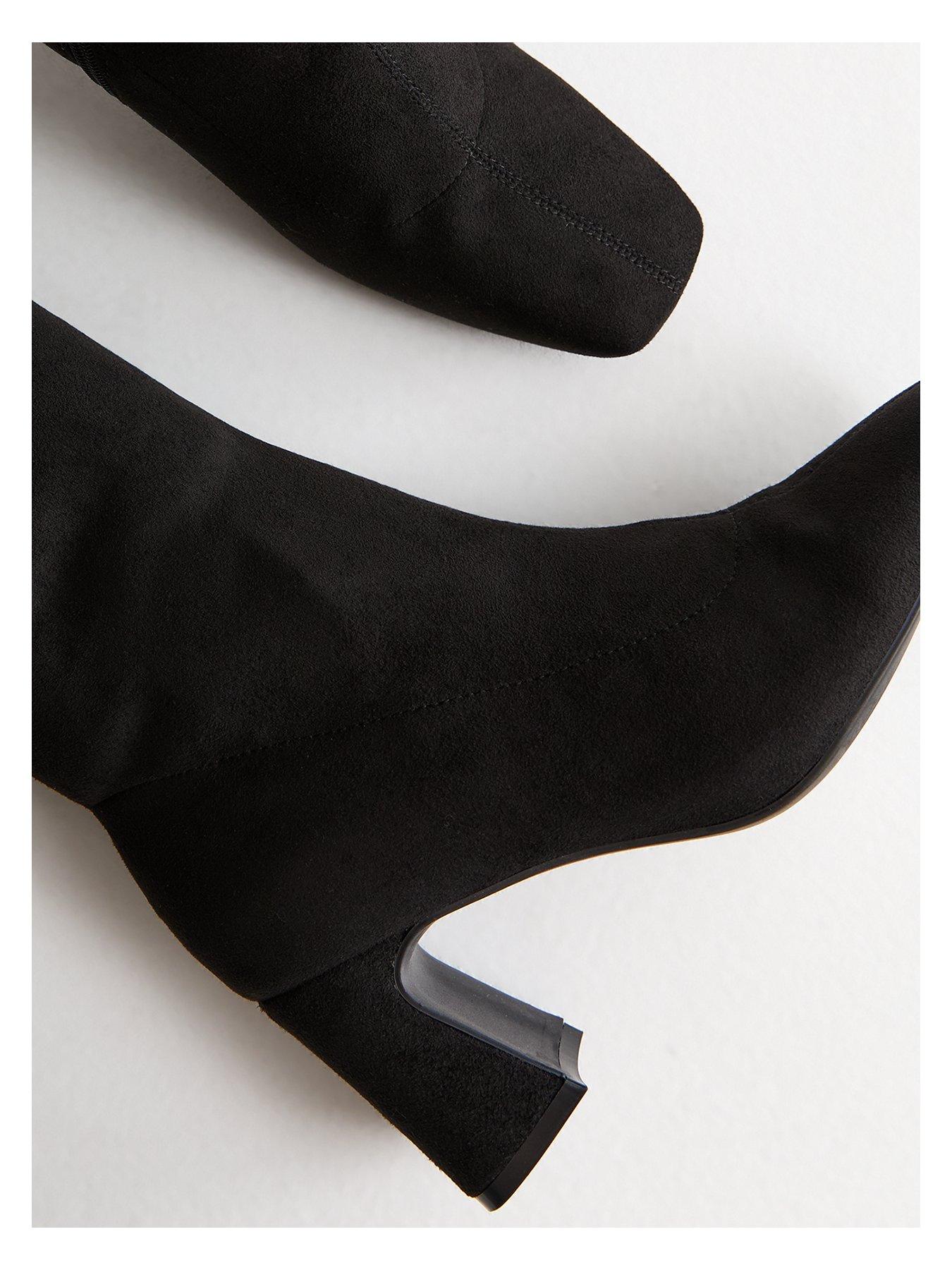 new-look-wide-fit-black-suedette-block-heel-knee-high-bootsoutfit