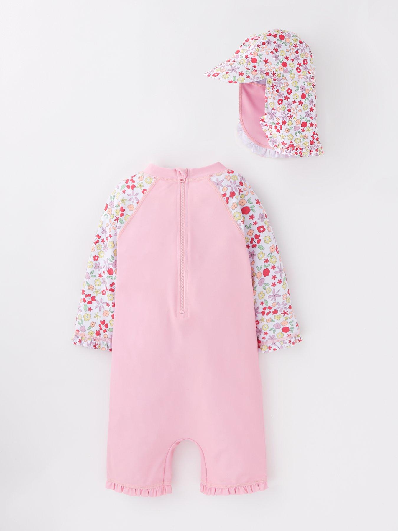 Image 2 of 4 of Mini V by Very Girls Butterfly Sunsafe And Hat Set - Multi