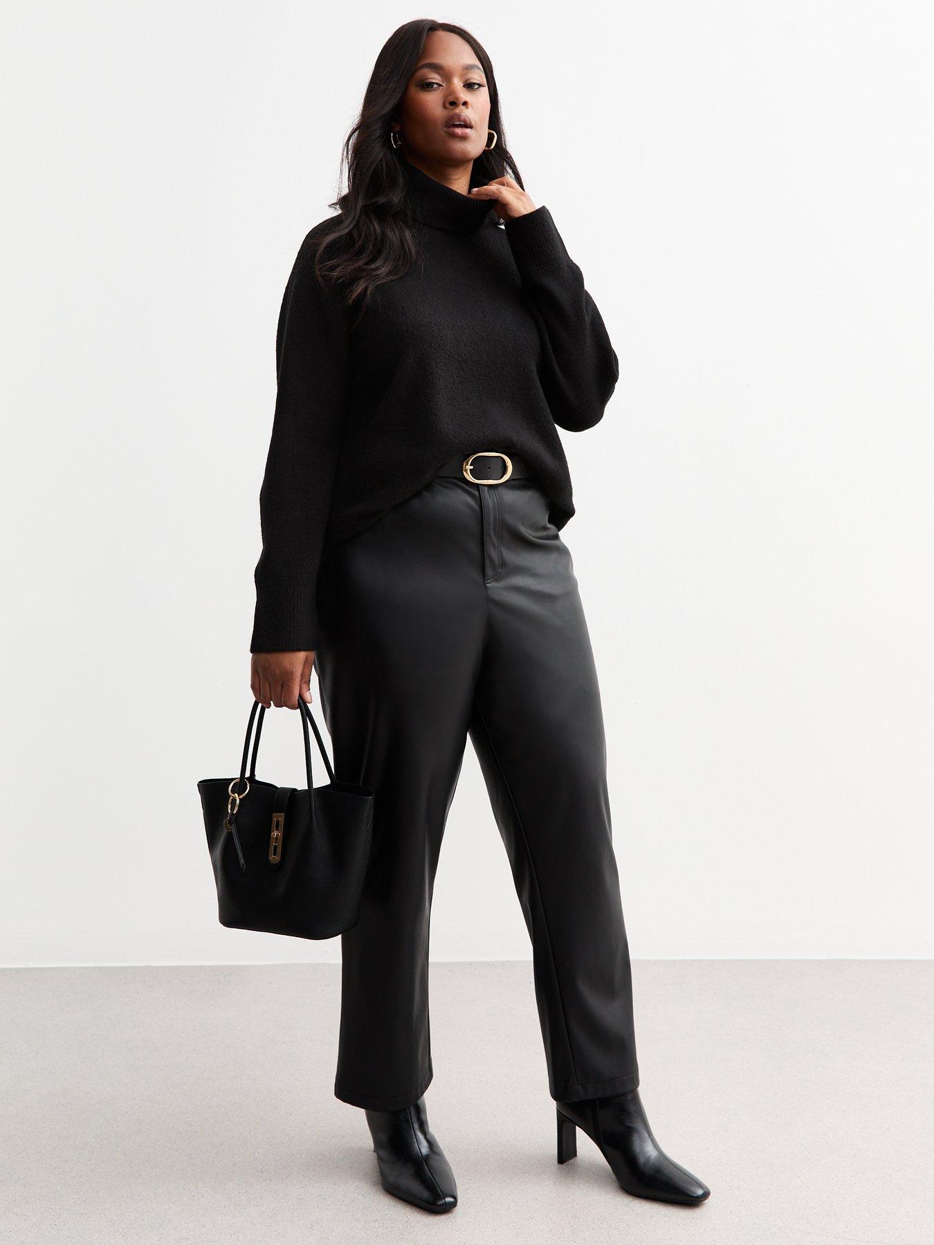 new-look-curve-slit-hem-roll-neck-jumper-blackback