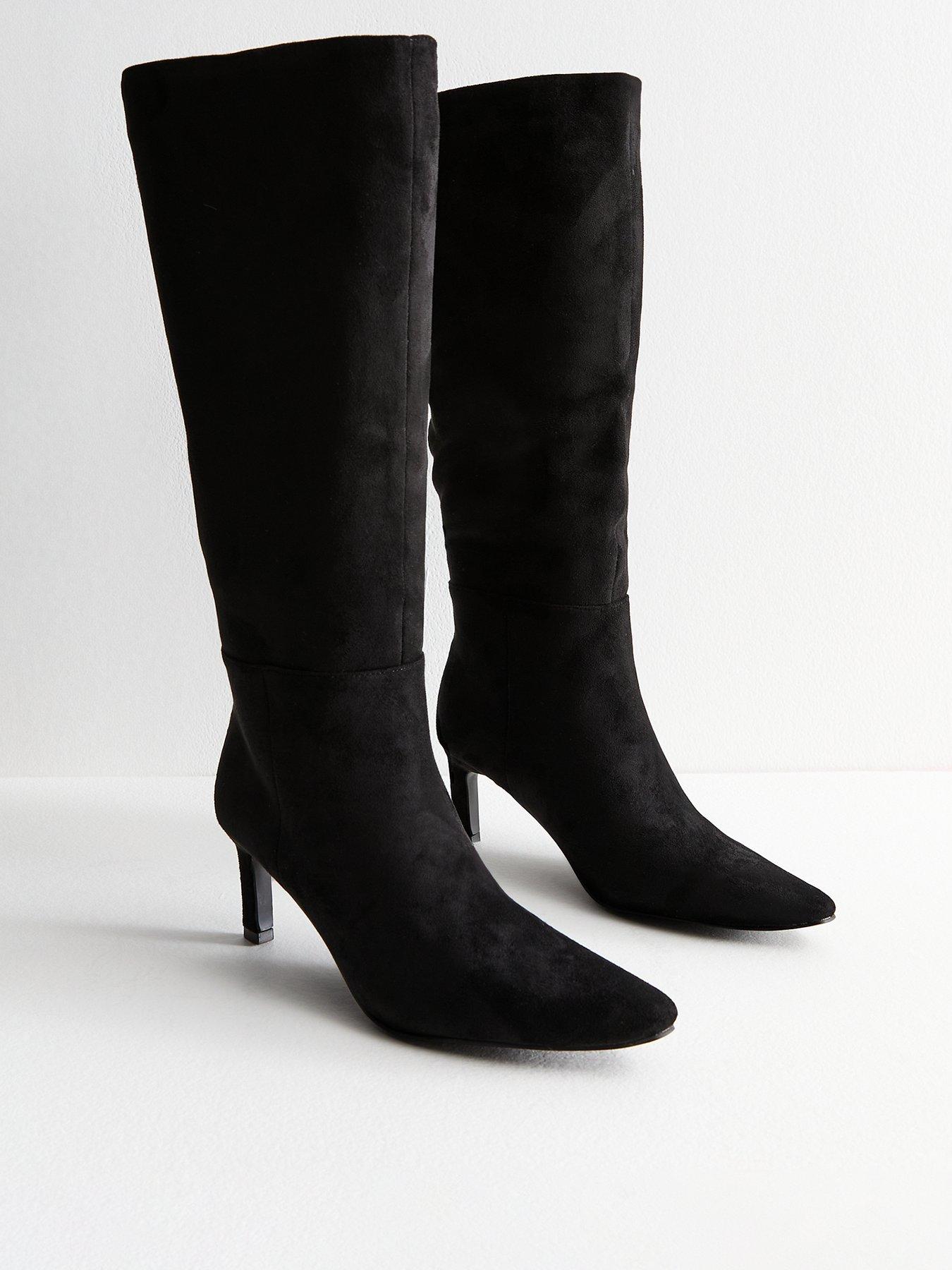 new-look-kitten-heel-faux-suede-knee-high-boots-blackstillFront