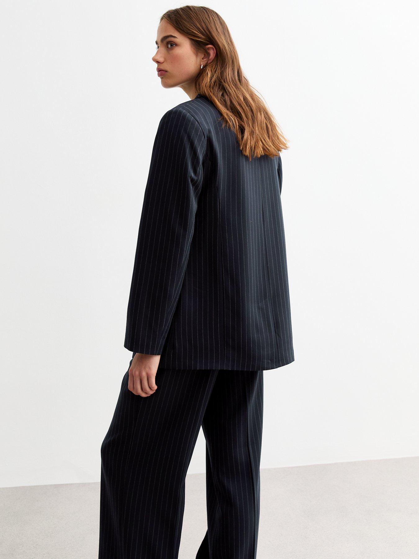 new-look-navy-oversized-pinstriped-twill-blazerstillFront